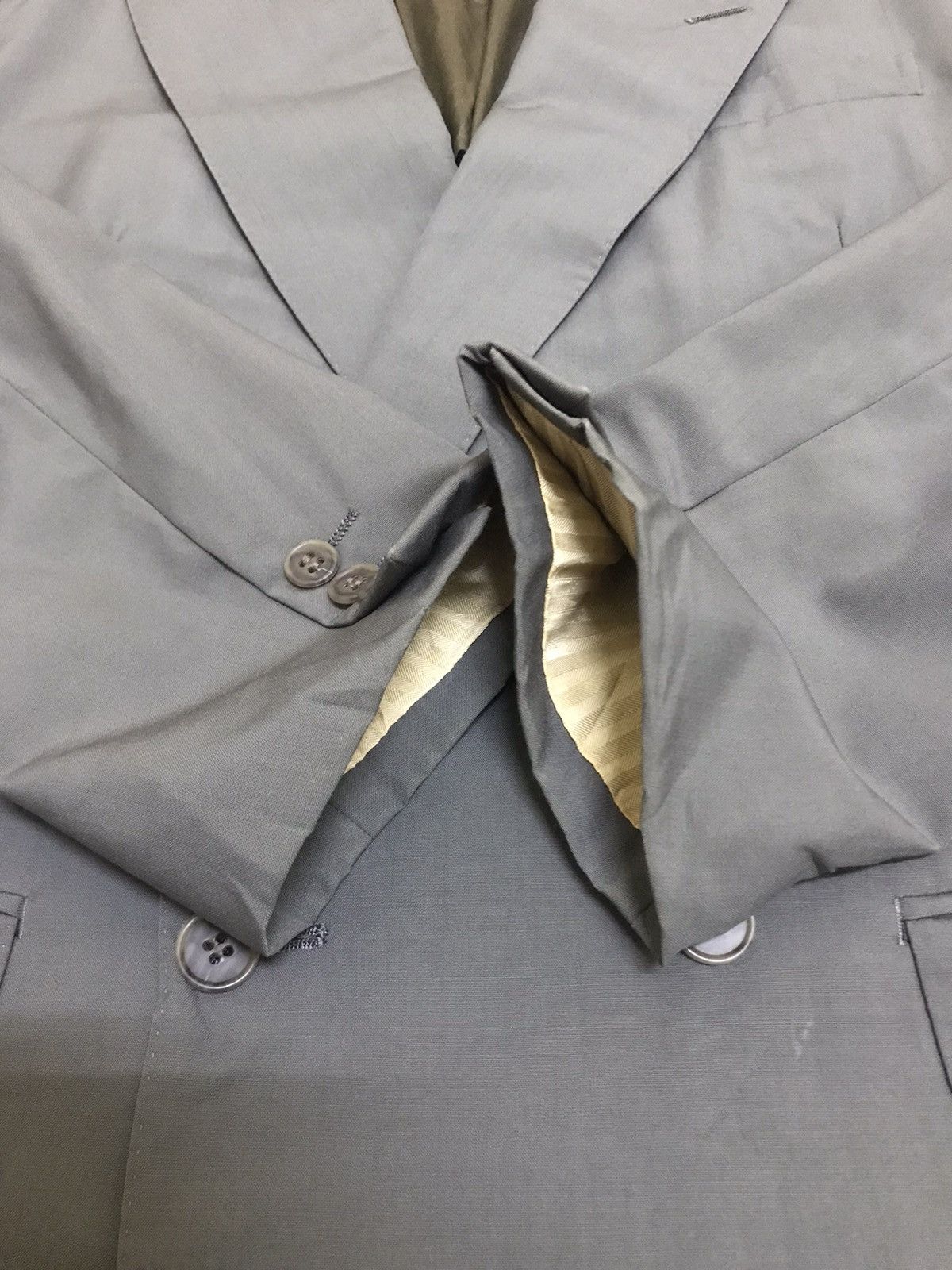 Balenciaga 🔥Vintage Balenciaga Double Breasted Blazer Size 38S - 9 Thumbnail