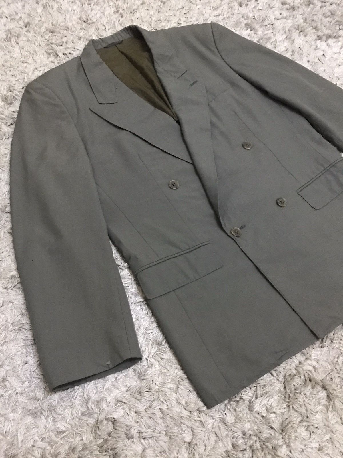 Balenciaga 🔥Vintage Balenciaga Double Breasted Blazer Size 38S - 7 Thumbnail