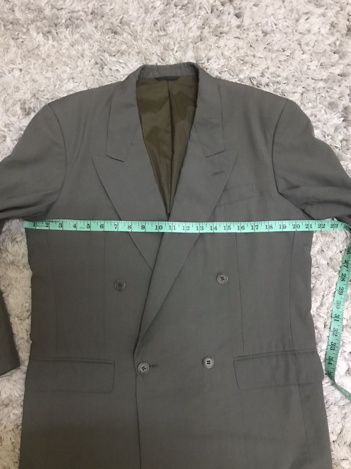 Balenciaga 🔥Vintage Balenciaga Double Breasted Blazer Size 38S - 17 Thumbnail