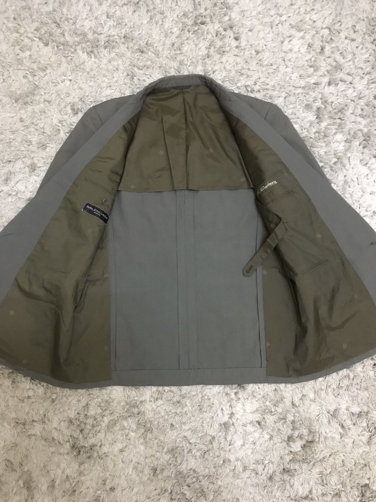 Balenciaga 🔥Vintage Balenciaga Double Breasted Blazer Size 38S - 10 Thumbnail