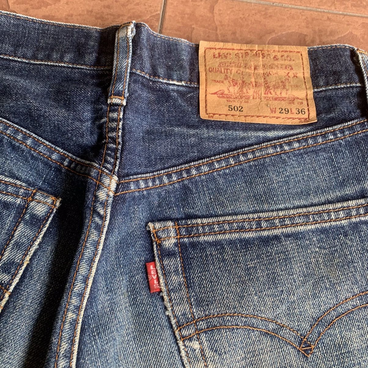 Levi's × Vintage 💥 STEALS💥 1970’s VINTAGE LEVI’S 502 REDLINE JEANS SELVEDGE Size US 28 / EU 44 - 14 Thumbnail
