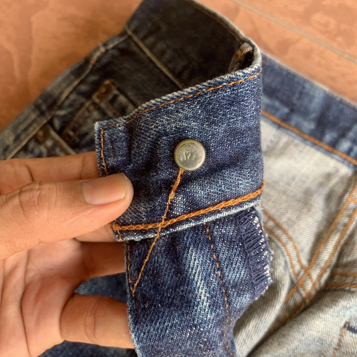 Levi's × Vintage 💥 STEALS💥 1970’s VINTAGE LEVI’S 502 REDLINE JEANS SELVEDGE Size US 28 / EU 44 - 7 Thumbnail