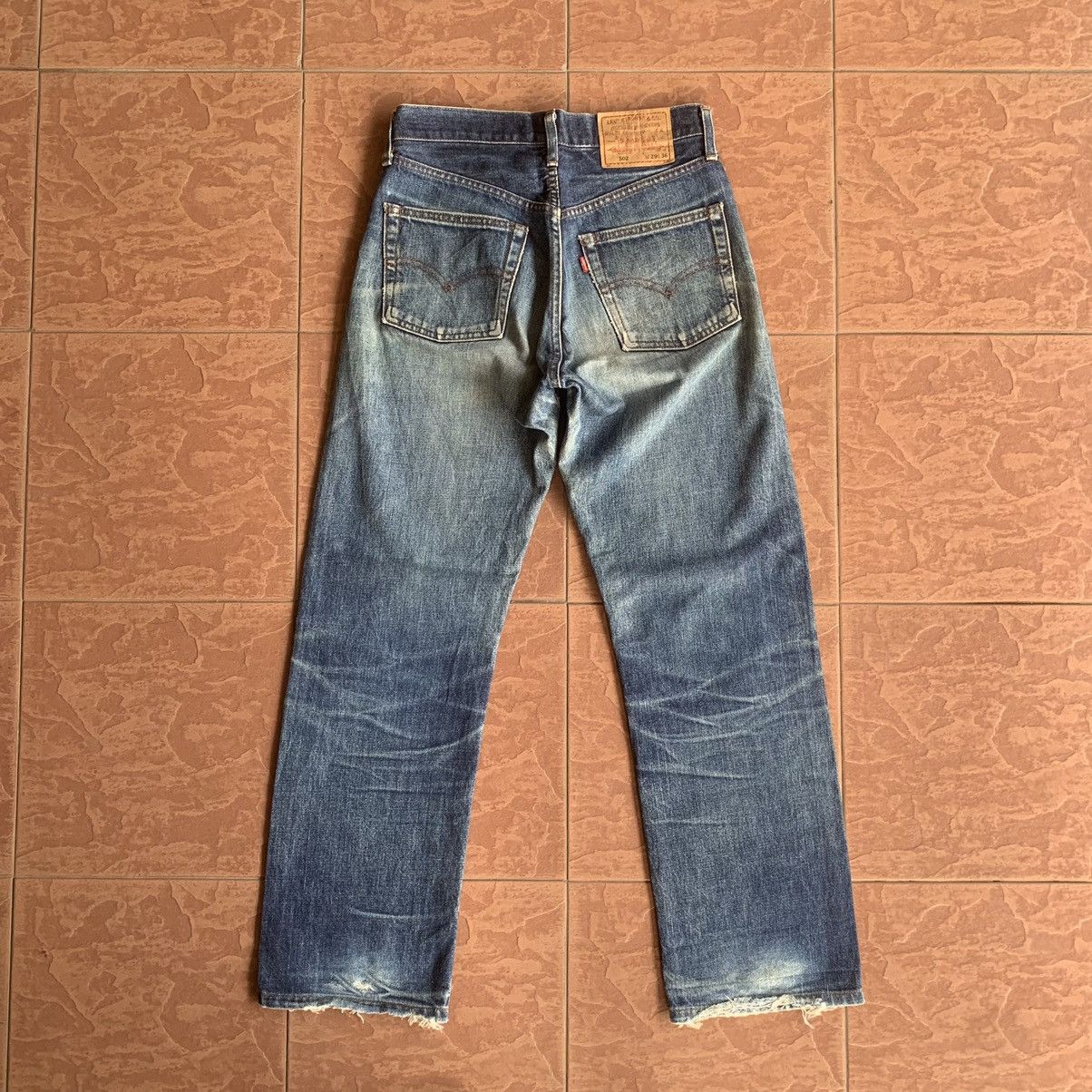 Levi's × Vintage 💥 STEALS💥 1970’s VINTAGE LEVI’S 502 REDLINE JEANS SELVEDGE Size US 28 / EU 44 - 11 Thumbnail