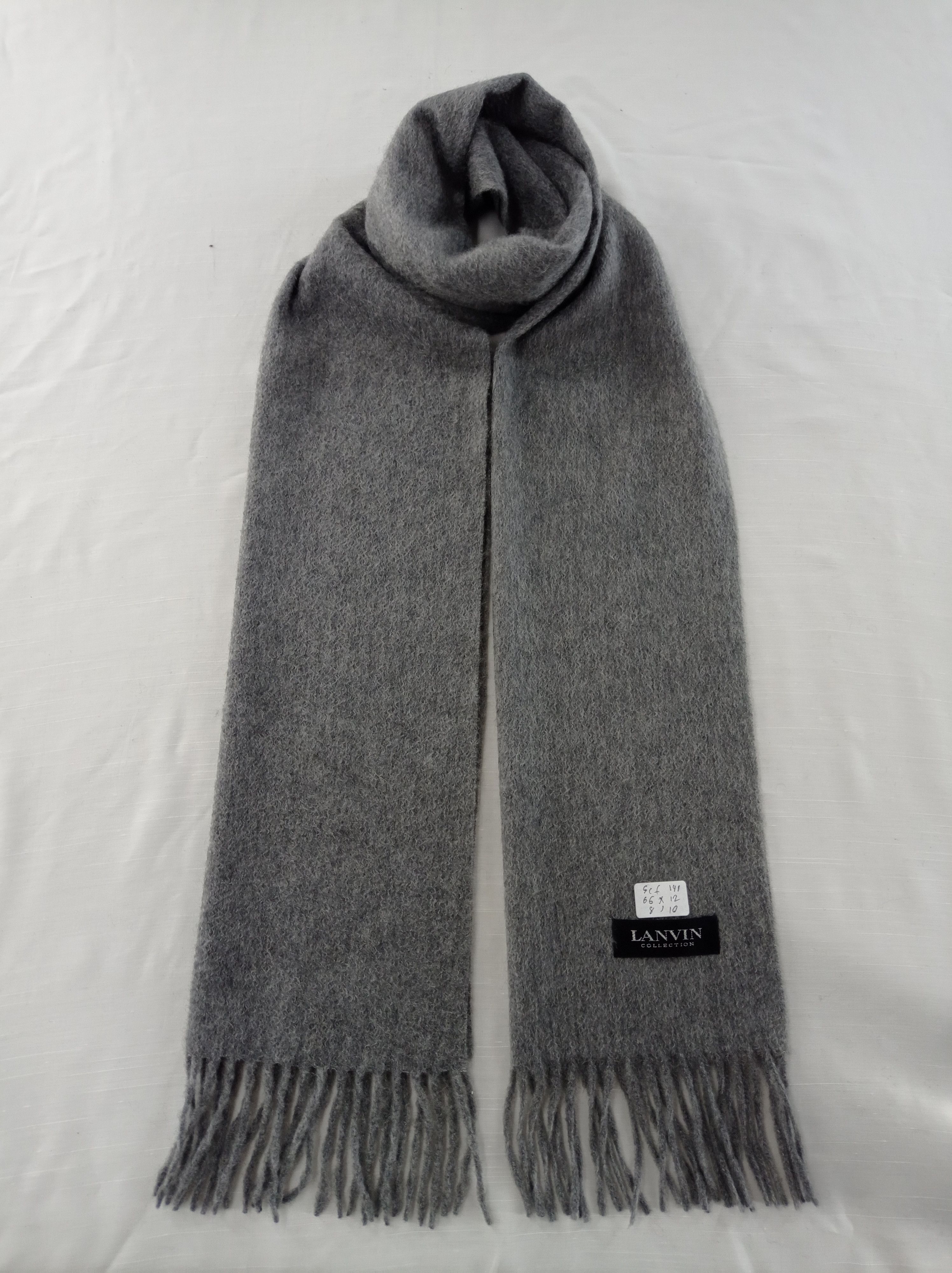 Lanvin Vintage Lanvin Scarf / Muffler / Neckwear Size ONE SIZE - 1 Thumbnail
