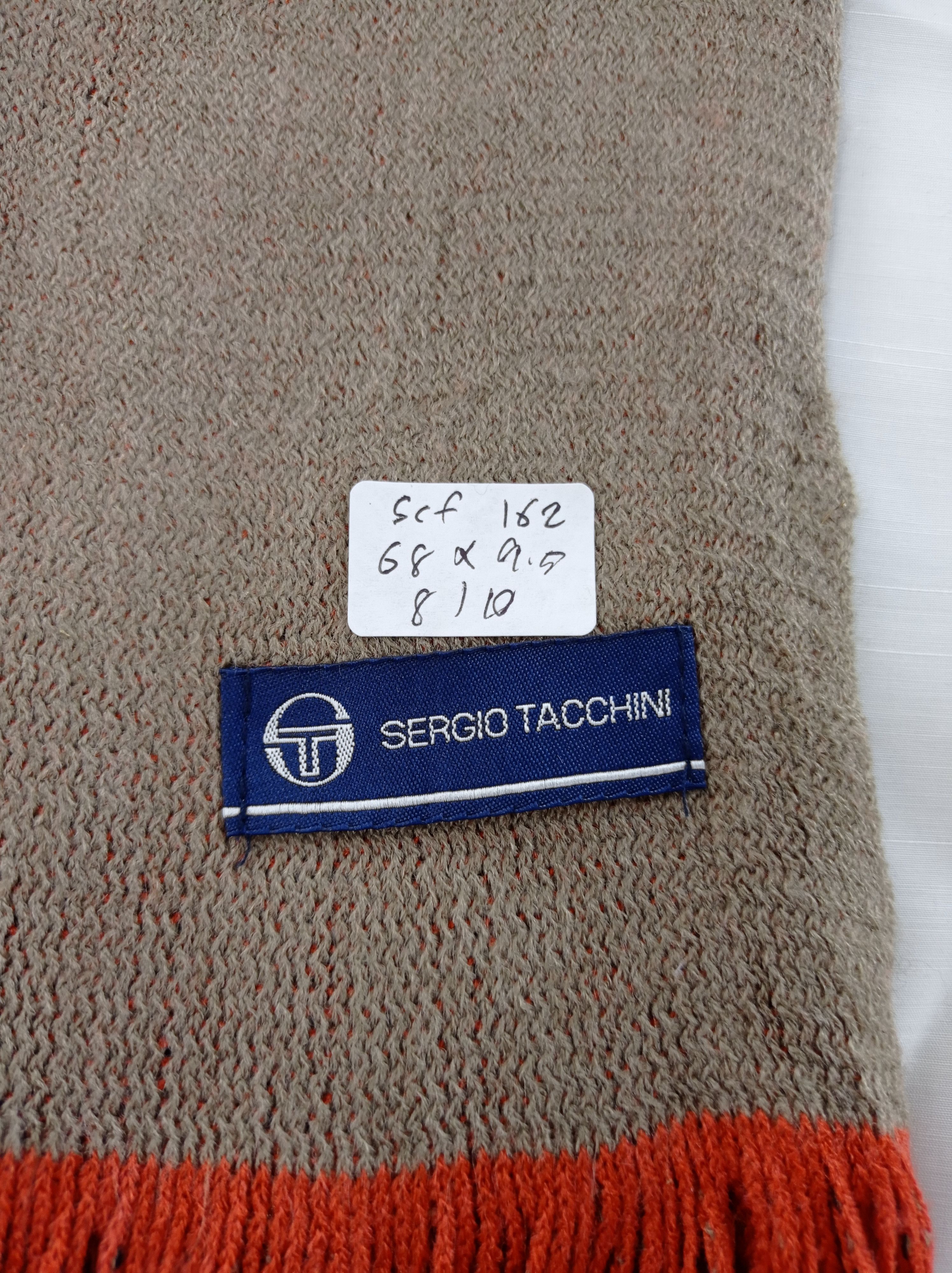 Sergio Tacchini × Vintage Vintage Sergio Tacchini Scarf / Muffler / Neckwear Size ONE SIZE - 3 Thumbnail