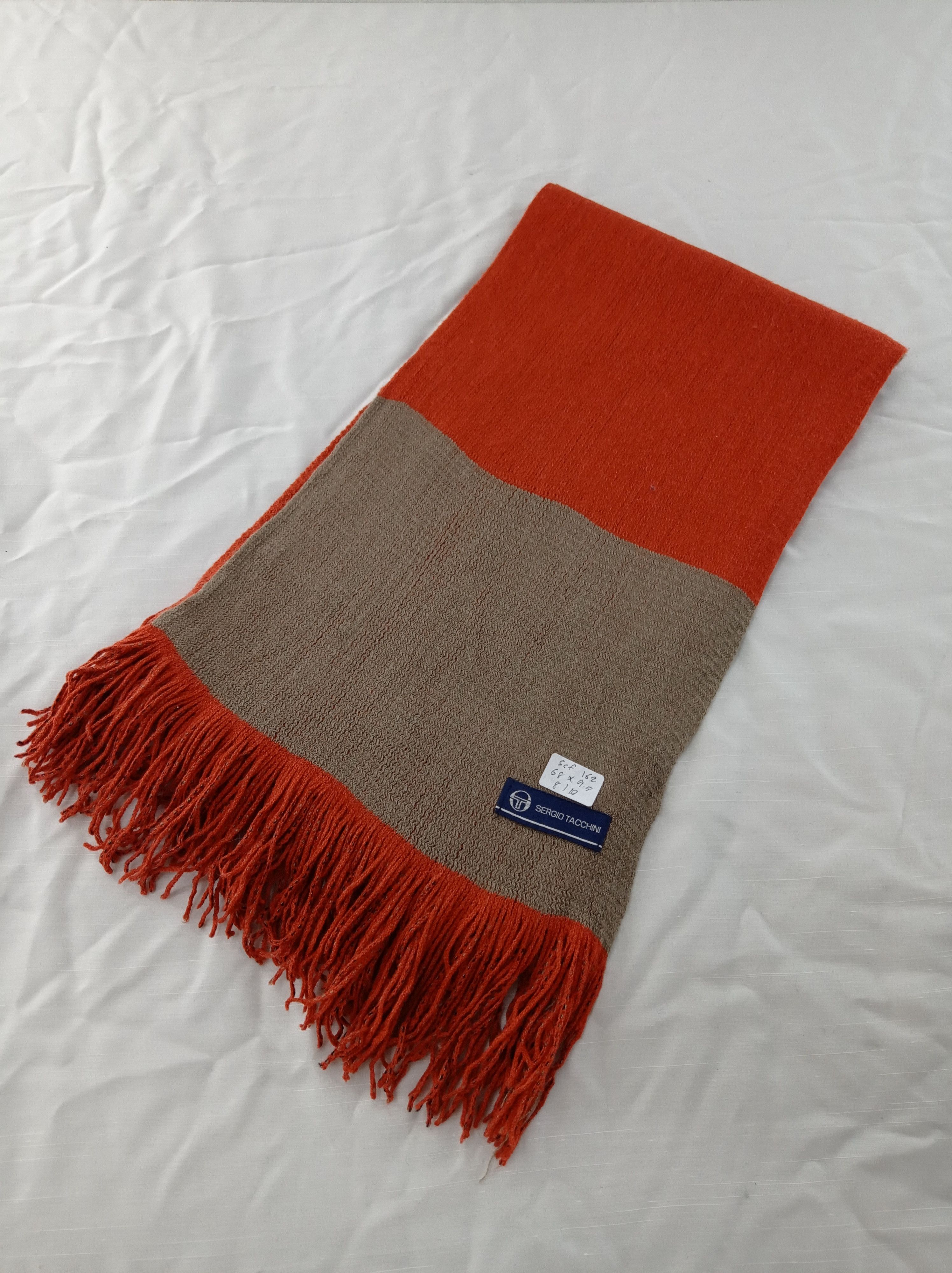 Sergio Tacchini × Vintage Vintage Sergio Tacchini Scarf / Muffler / Neckwear Size ONE SIZE - 2 Thumbnail