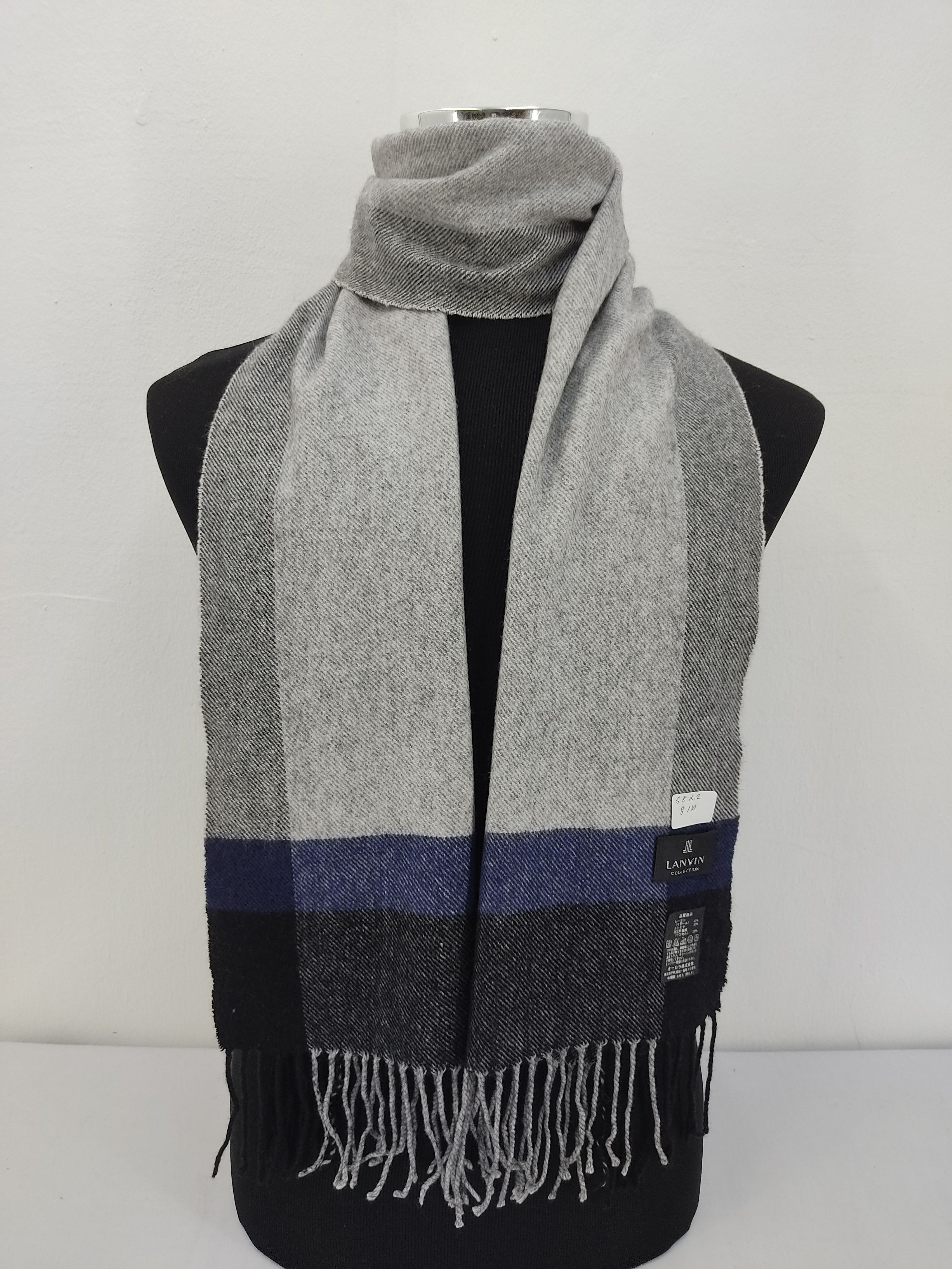 Lanvin Vintage Lanvin Scarf / Muffler / Neckwear Size ONE SIZE - 1 Thumbnail