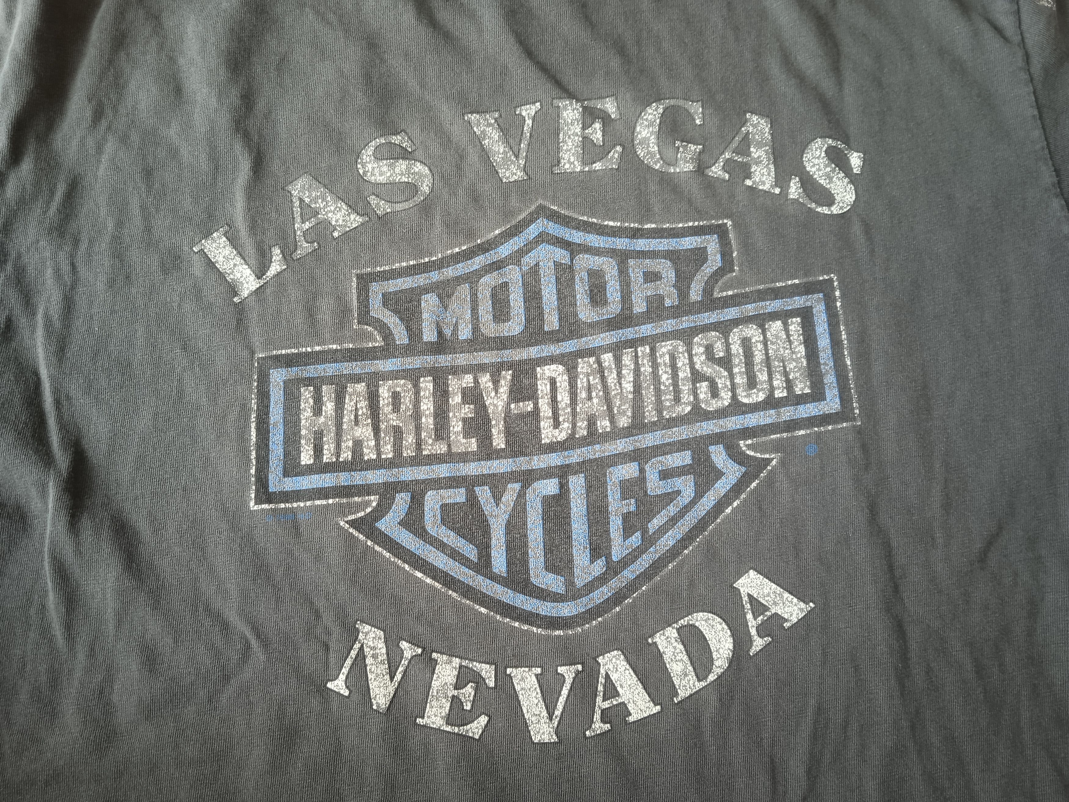Harley Davidson Vintage 90s Harley Davidson 1999 T-Shirt Well Worn Size US L / EU 52-54 / 3 - 6 Thumbnail