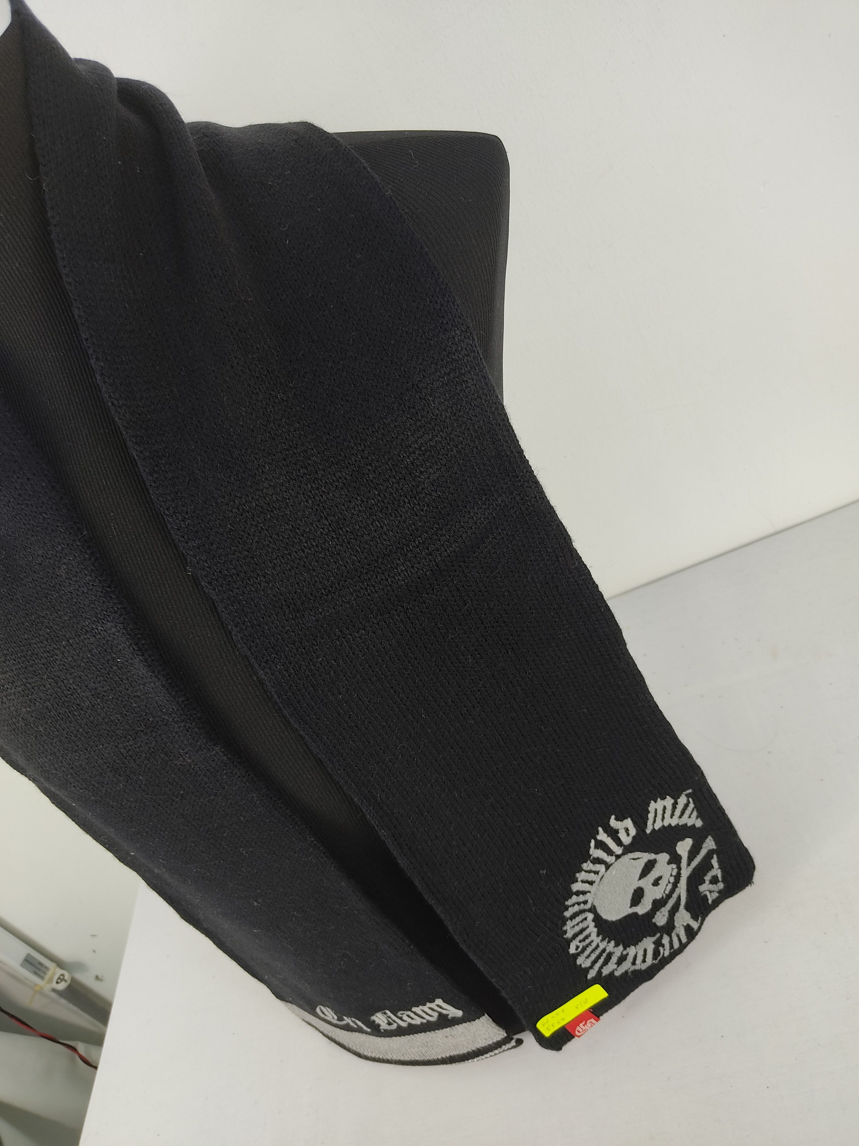 Japanese Brand Vintage Japanese Brand Skull Scarf / Muffler / Neckwear Size ONE SIZE - 3 Thumbnail