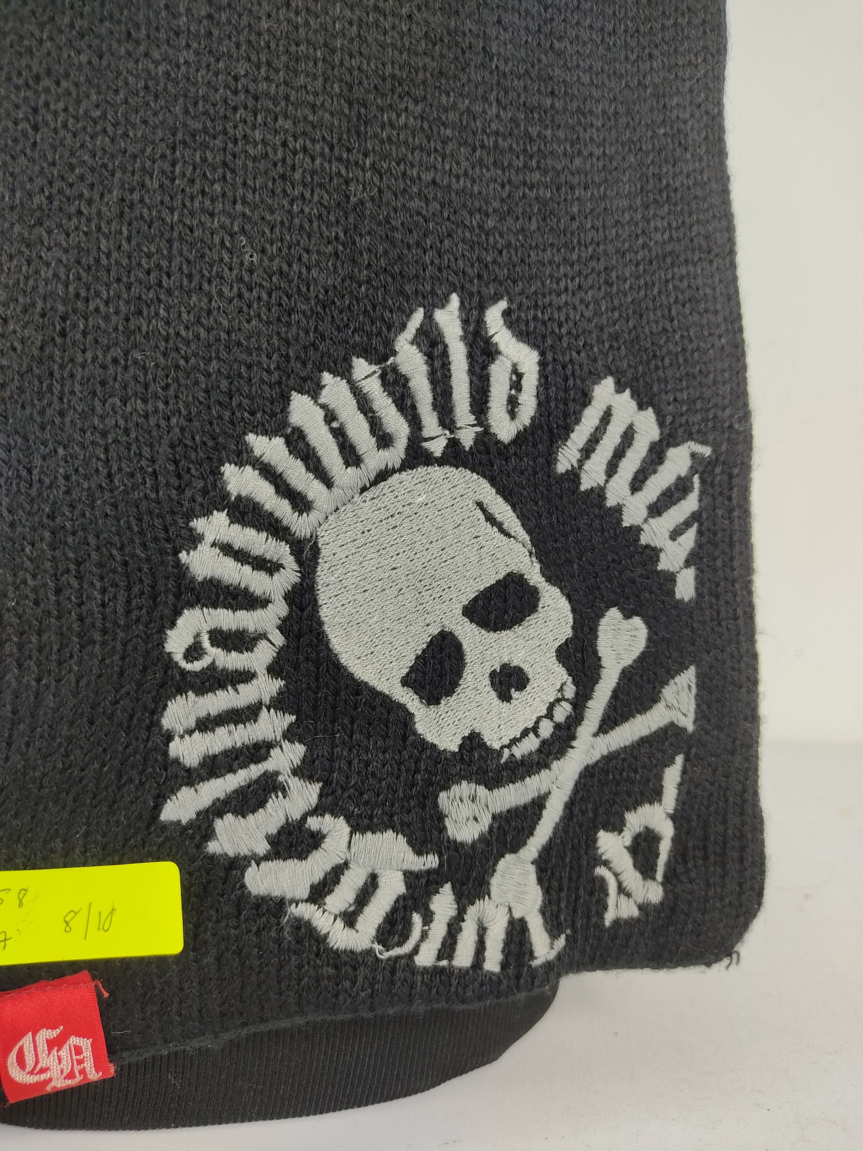 Japanese Brand Vintage Japanese Brand Skull Scarf / Muffler / Neckwear Size ONE SIZE - 6 Thumbnail