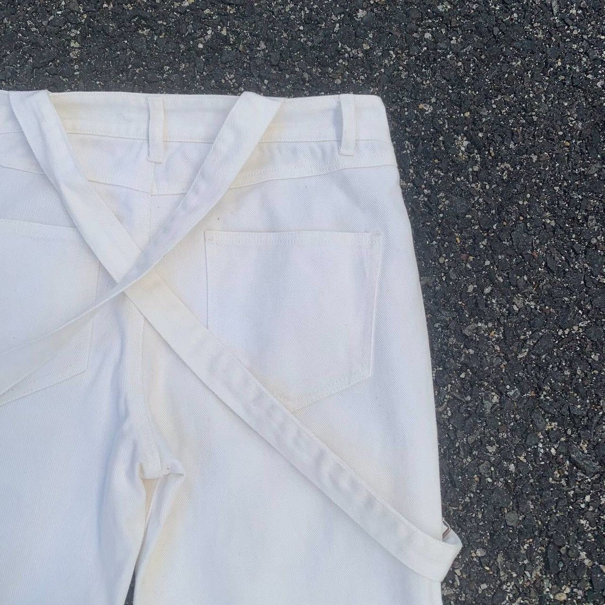 Japanese Brand Japanese Vintage Overalls Blank Streetwear Jumpsuits Size US 29 - 13 Thumbnail