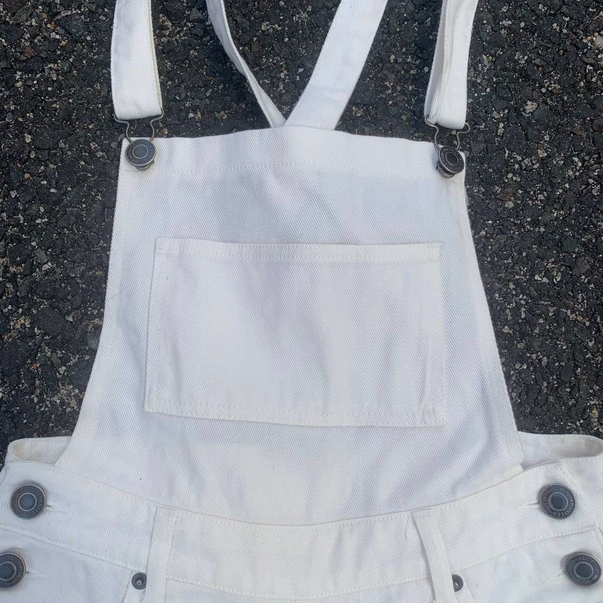 Japanese Brand Japanese Vintage Overalls Blank Streetwear Jumpsuits Size US 29 - 7 Thumbnail