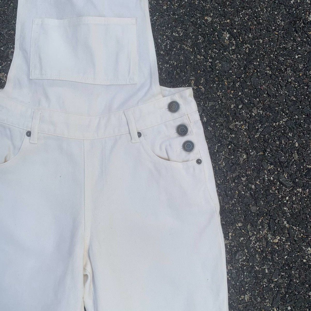Japanese Brand Japanese Vintage Overalls Blank Streetwear Jumpsuits Size US 29 - 6 Thumbnail
