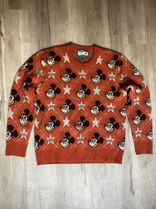 Gucci discount mickey knit