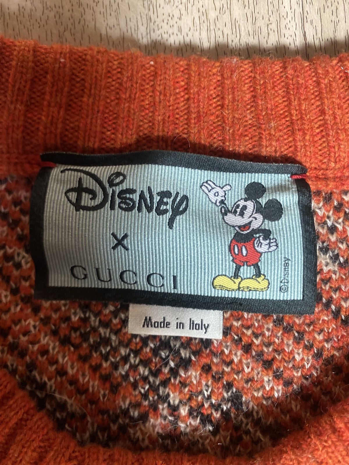 Disney × Gucci Gucci x Disney Mickey jacquard Knit Sweater Size US L / EU 52-54 / 3 - 2 Thumbnail