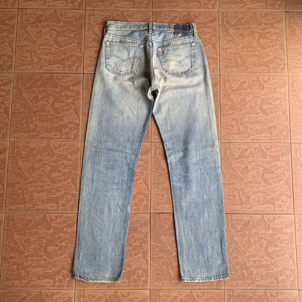 Levi's × Vintage 💥STEALS! 70’s VINTAGE LEVI’S 501 JEANS LEVIS 30x32 LIGHTWAS Size US 30 / EU 46 - 9 Thumbnail