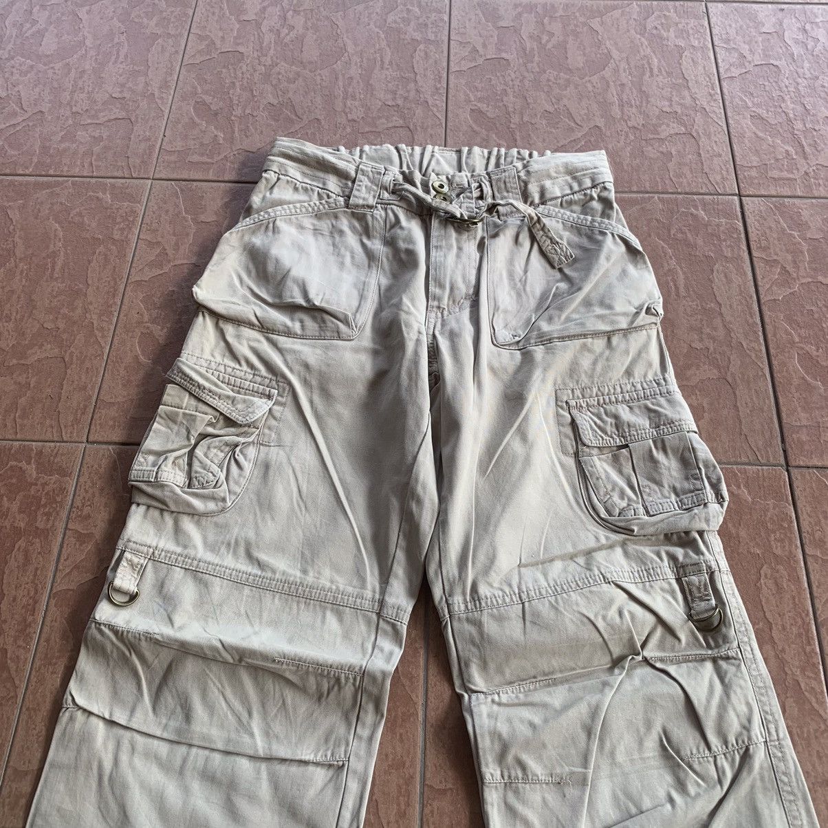 Japanese Brand × Vintage JAPANESE VINTAGE TROUSERS WITH TIE CARGO PANTS Size 27" / US 4 / IT 40 - 2 Thumbnail