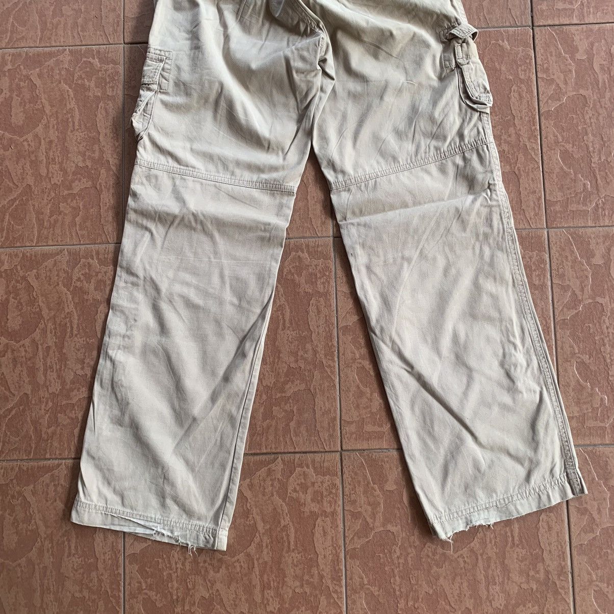 Japanese Brand × Vintage JAPANESE VINTAGE TROUSERS WITH TIE CARGO PANTS Size 27" / US 4 / IT 40 - 9 Thumbnail
