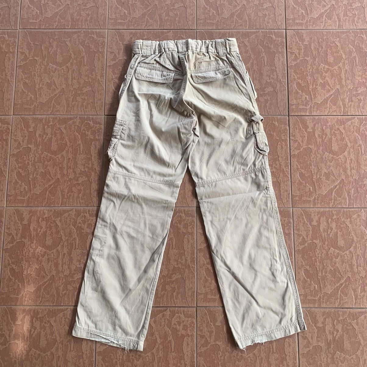 Japanese Brand × Vintage JAPANESE VINTAGE TROUSERS WITH TIE CARGO PANTS Size 27" / US 4 / IT 40 - 7 Thumbnail