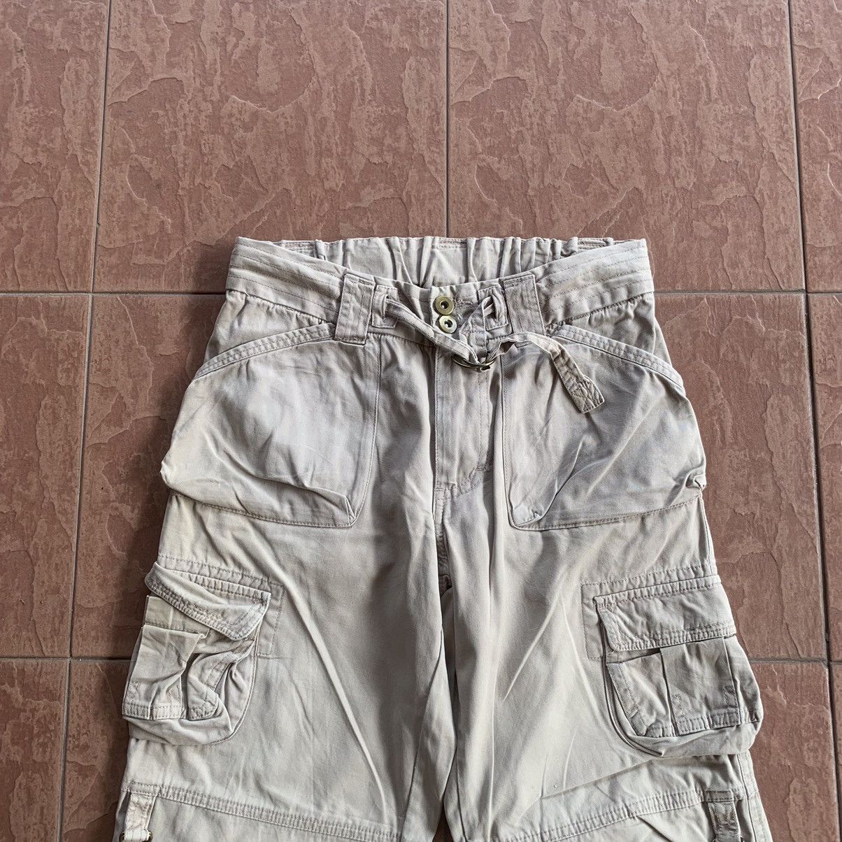 Japanese Brand × Vintage JAPANESE VINTAGE TROUSERS WITH TIE CARGO PANTS Size 27" / US 4 / IT 40 - 3 Thumbnail