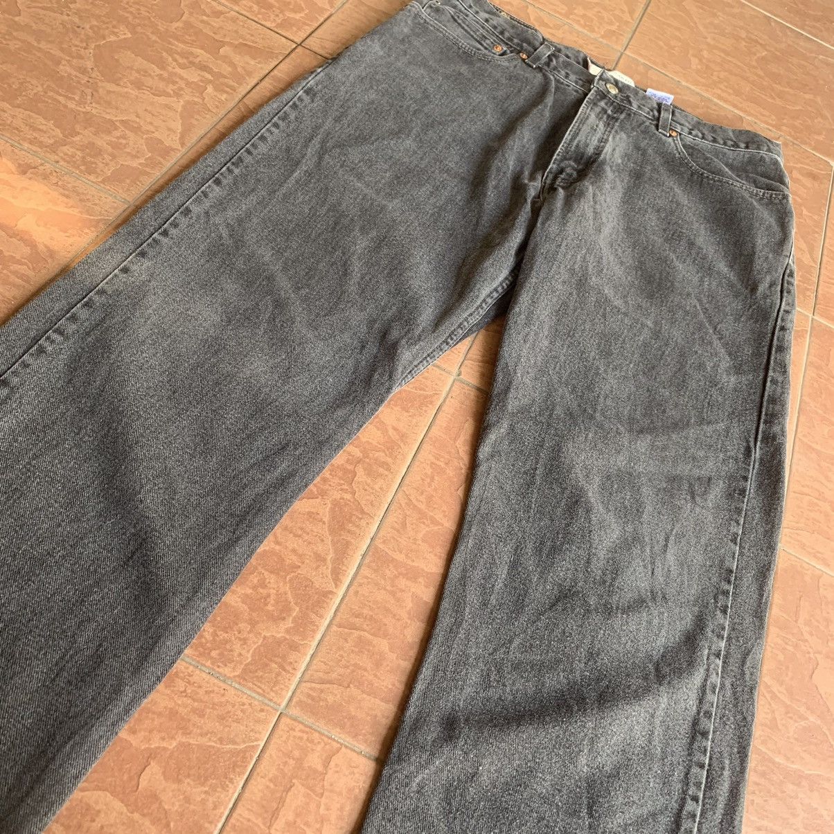 Levi's × Levi's Vintage Clothing × Vintage LEVI’S 505 JEANS LEVIS SUPERBLACK VINTAGE PANTS Size US 35 - 4 Thumbnail