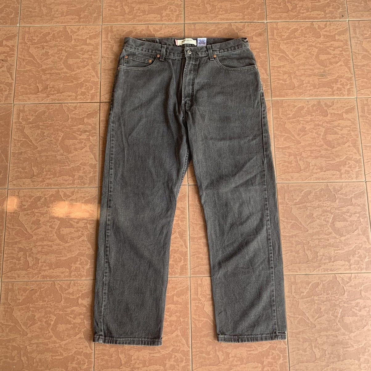Levi's × Levi's Vintage Clothing × Vintage LEVI’S 505 JEANS LEVIS SUPERBLACK VINTAGE PANTS Size US 35 - 1 Thumbnail