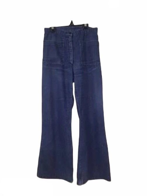 Vintage 💥 FLARES 60’s Denim U.S Navy Mens Sailor VERY RARE Bootcut Size US 27 - 1 Thumbnail