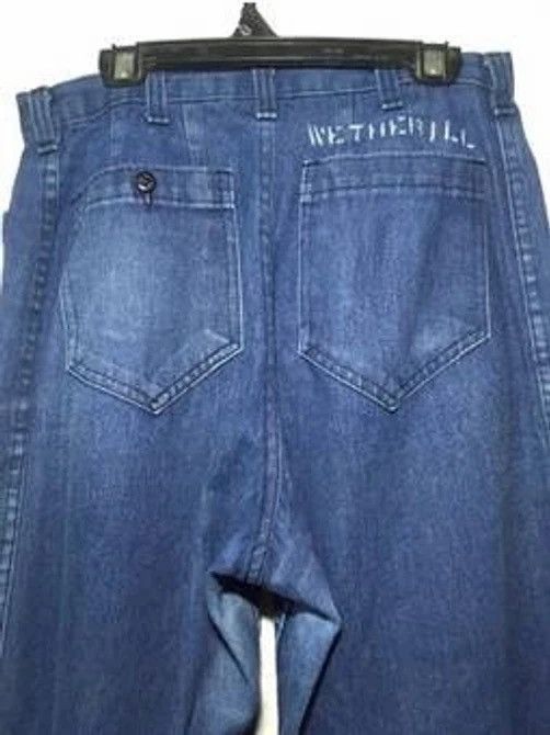 Vintage 💥 FLARES 60’s Denim U.S Navy Mens Sailor VERY RARE Bootcut Size US 27 - 4 Thumbnail