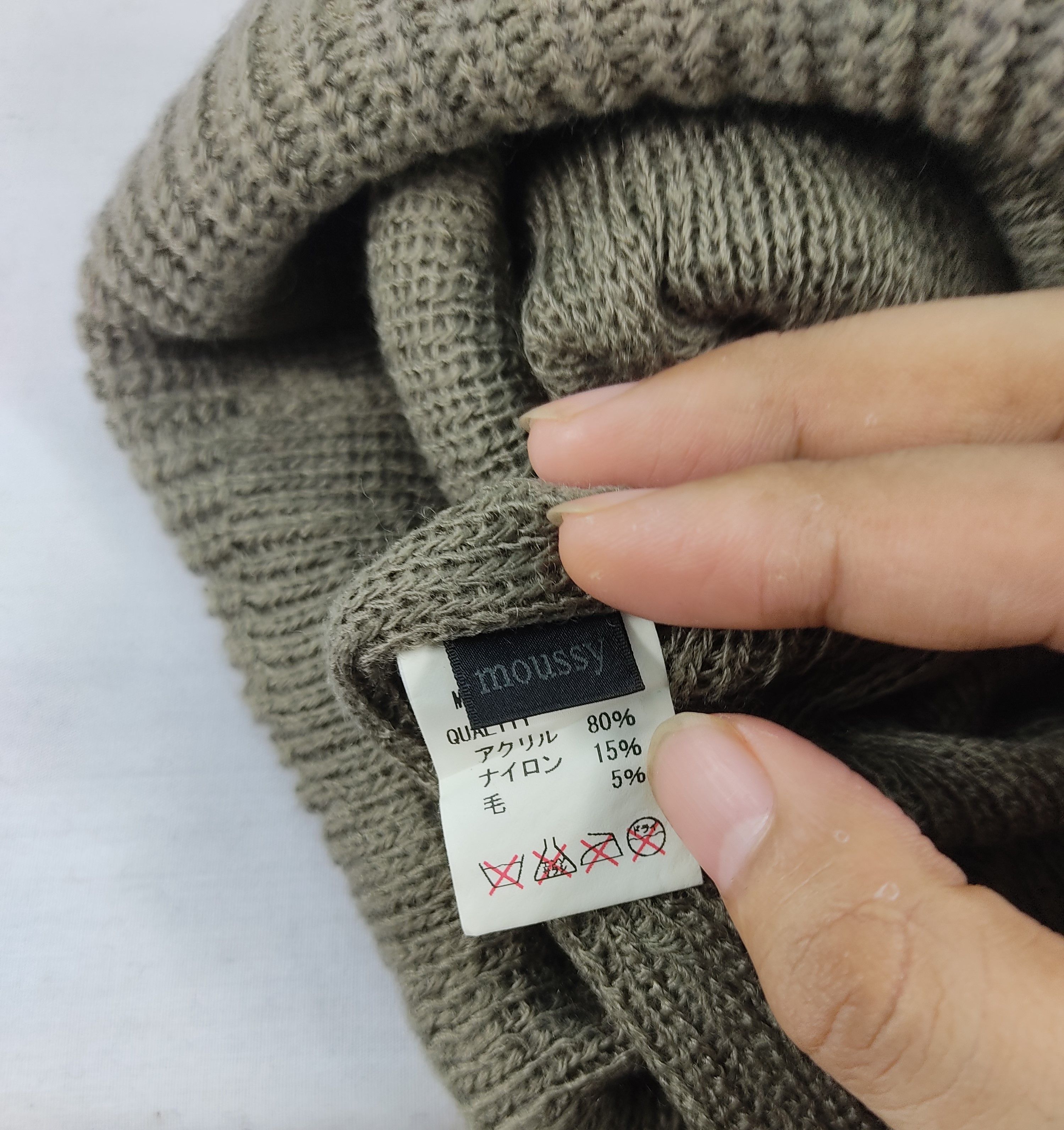 Designer × Japanese Brand Japanese Brand Moussy Beanie / Snow Hat / Snow Cap Size ONE SIZE - 8 Thumbnail