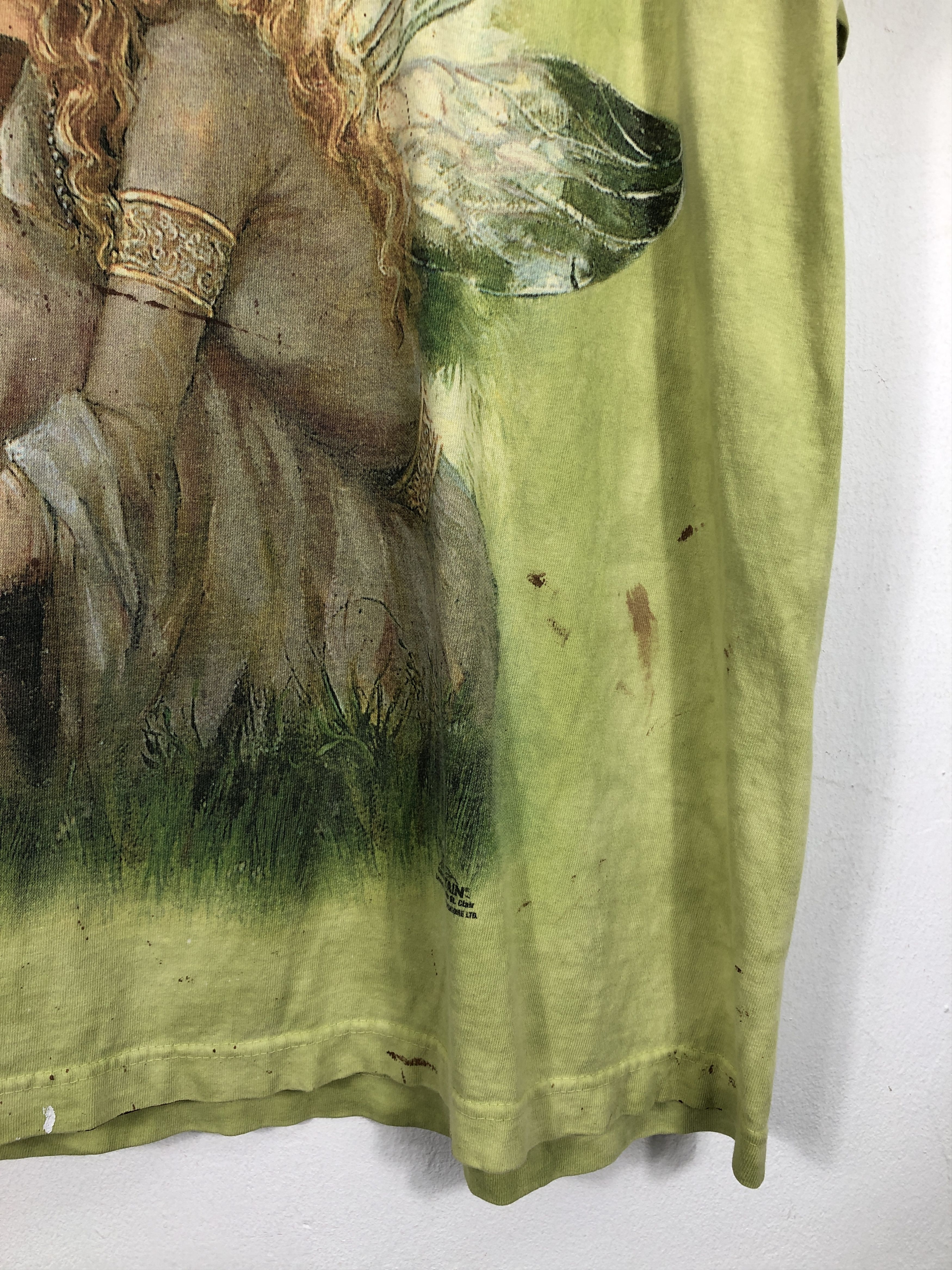The Mountain Vintage The Mountain Fairy Distress T-Shirt Size US XL / EU 56 / 4 - 10 Thumbnail