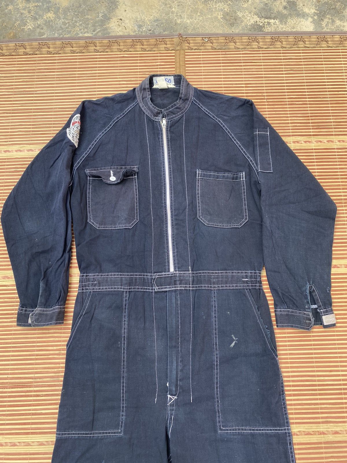 Vintage Vintage Conti T5 by Continental Tyre Overalls Size US 34 / EU 50 - 3 Thumbnail