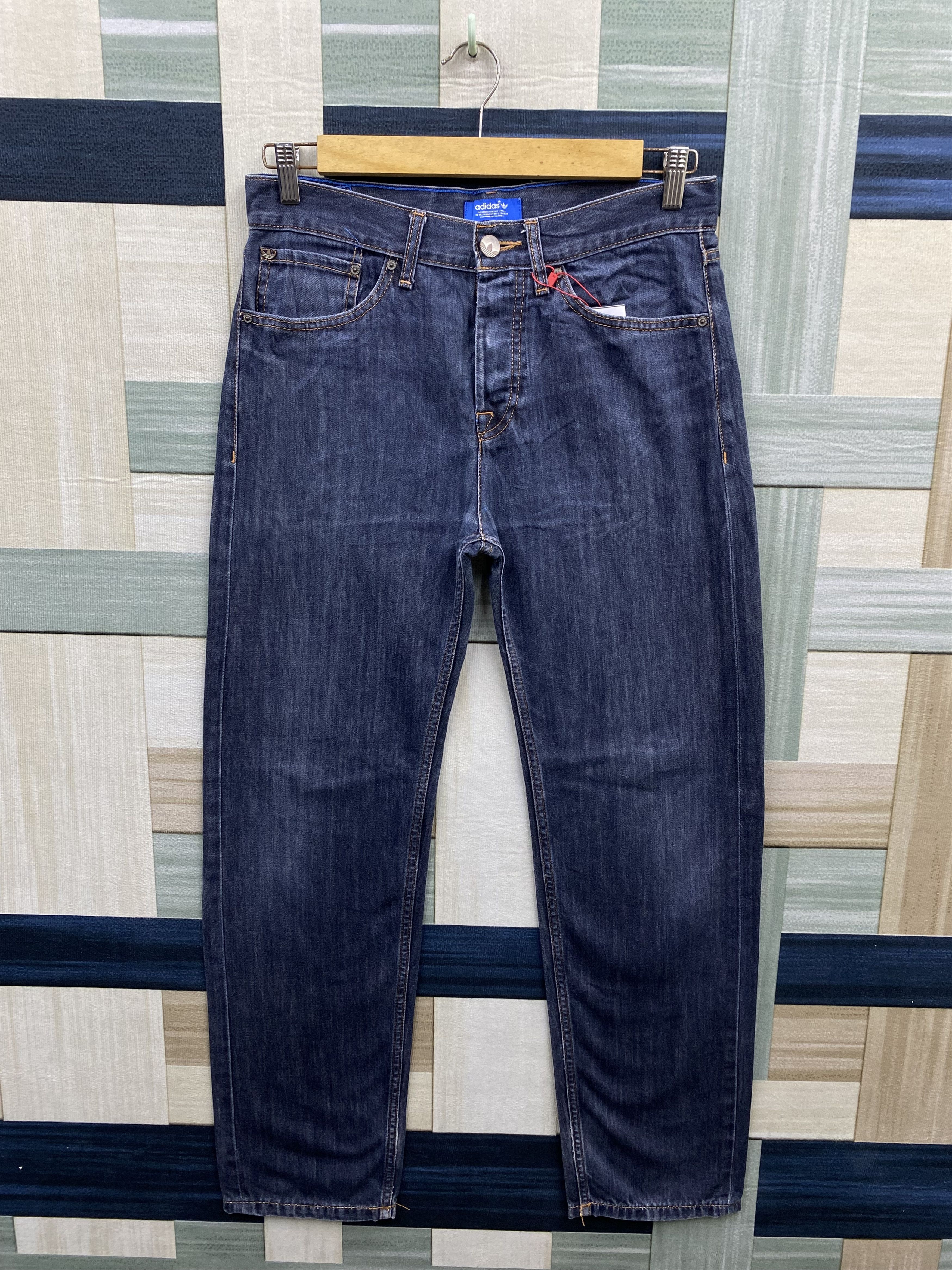 Adidas Adidas Trefoil Light Faded Denim Jeans Pants Size US 32 / EU 48 - 1 Thumbnail