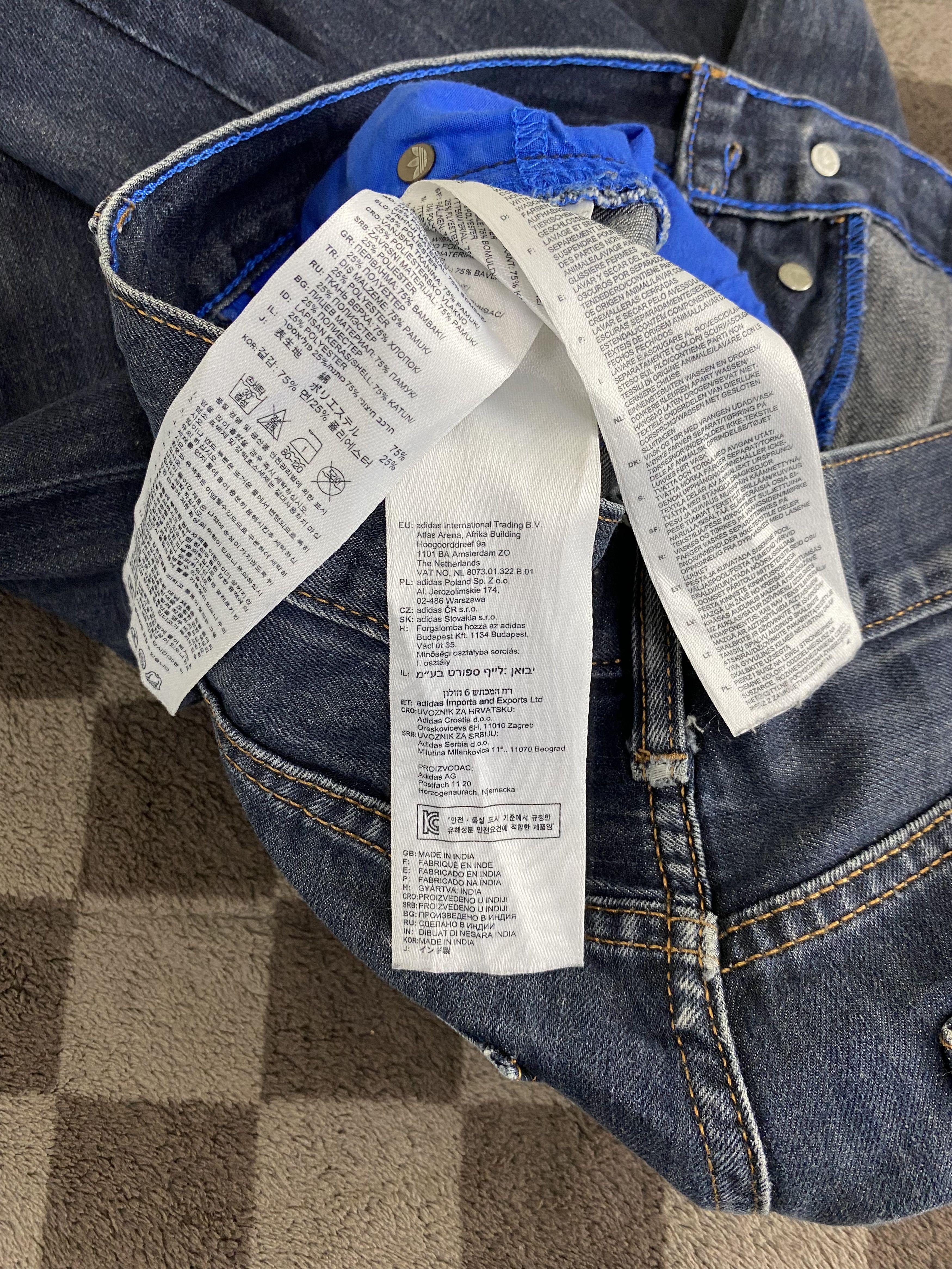 Adidas Adidas Trefoil Light Faded Denim Jeans Pants Size US 32 / EU 48 - 15 Thumbnail