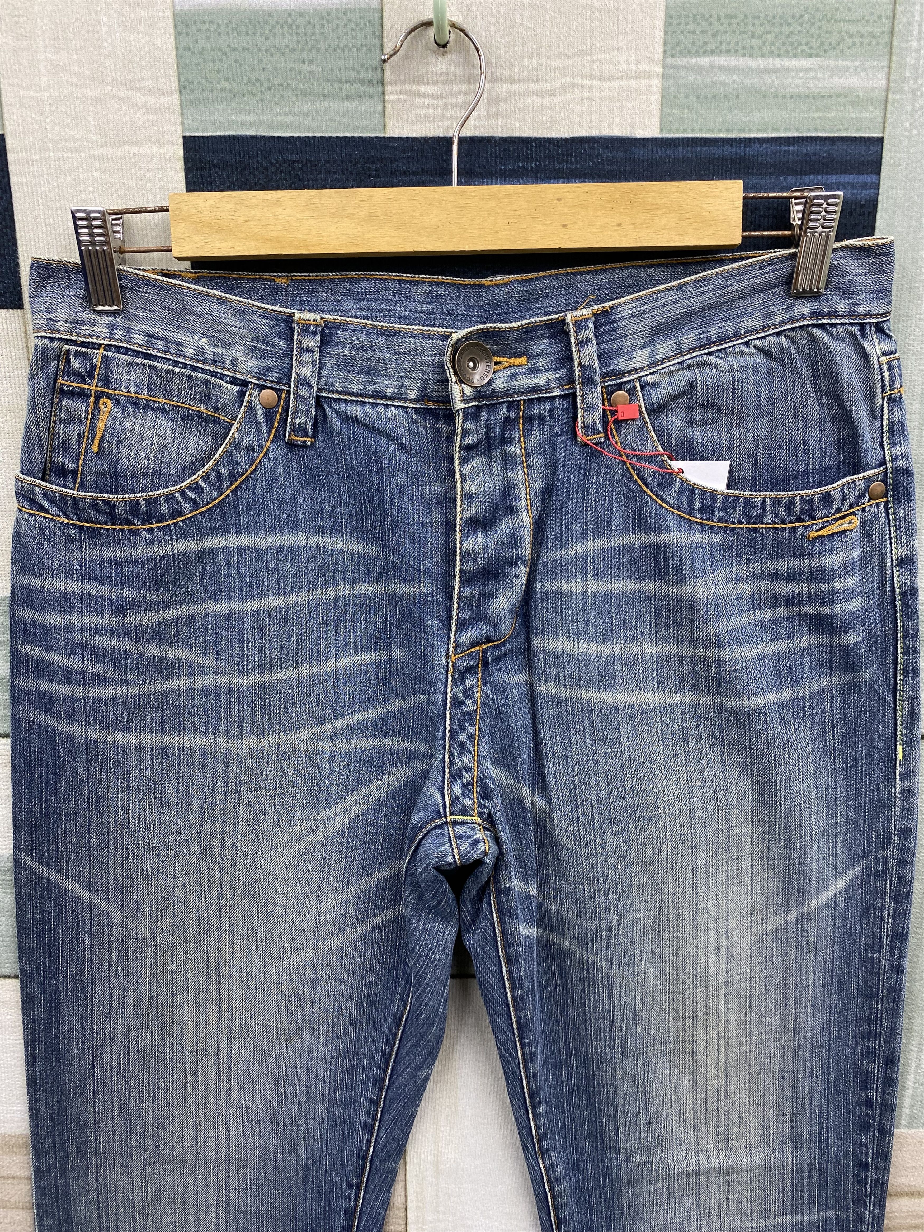 DC Vintage Y2K DC Shoes Faded Blue Jean Size US 33 - 3 Thumbnail