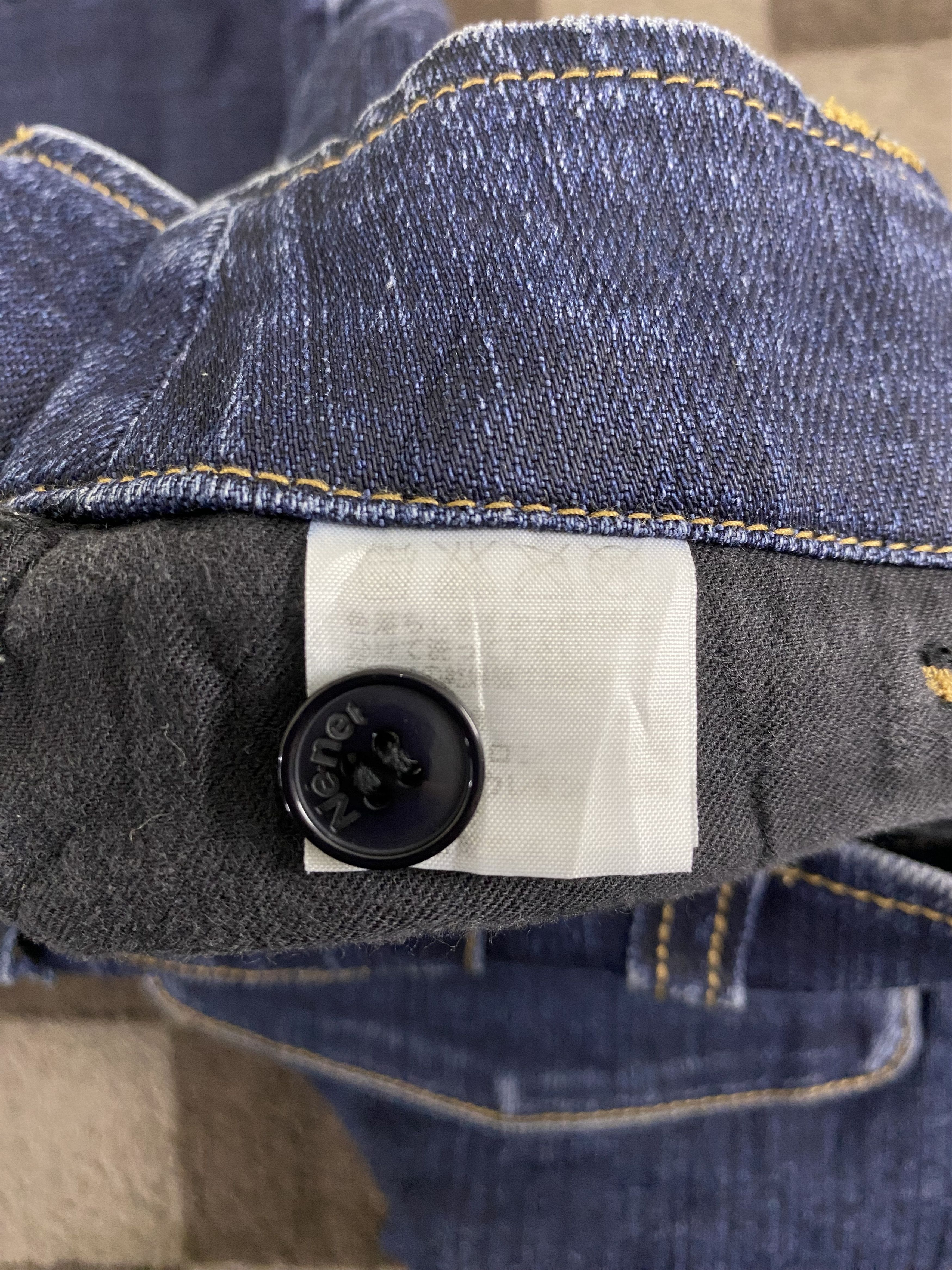 Ne-Net Ne-Net Issey Miyake 3 Quarter Denim Jeans Shorts Size 30" / US 8 / IT 44 - 16 Thumbnail