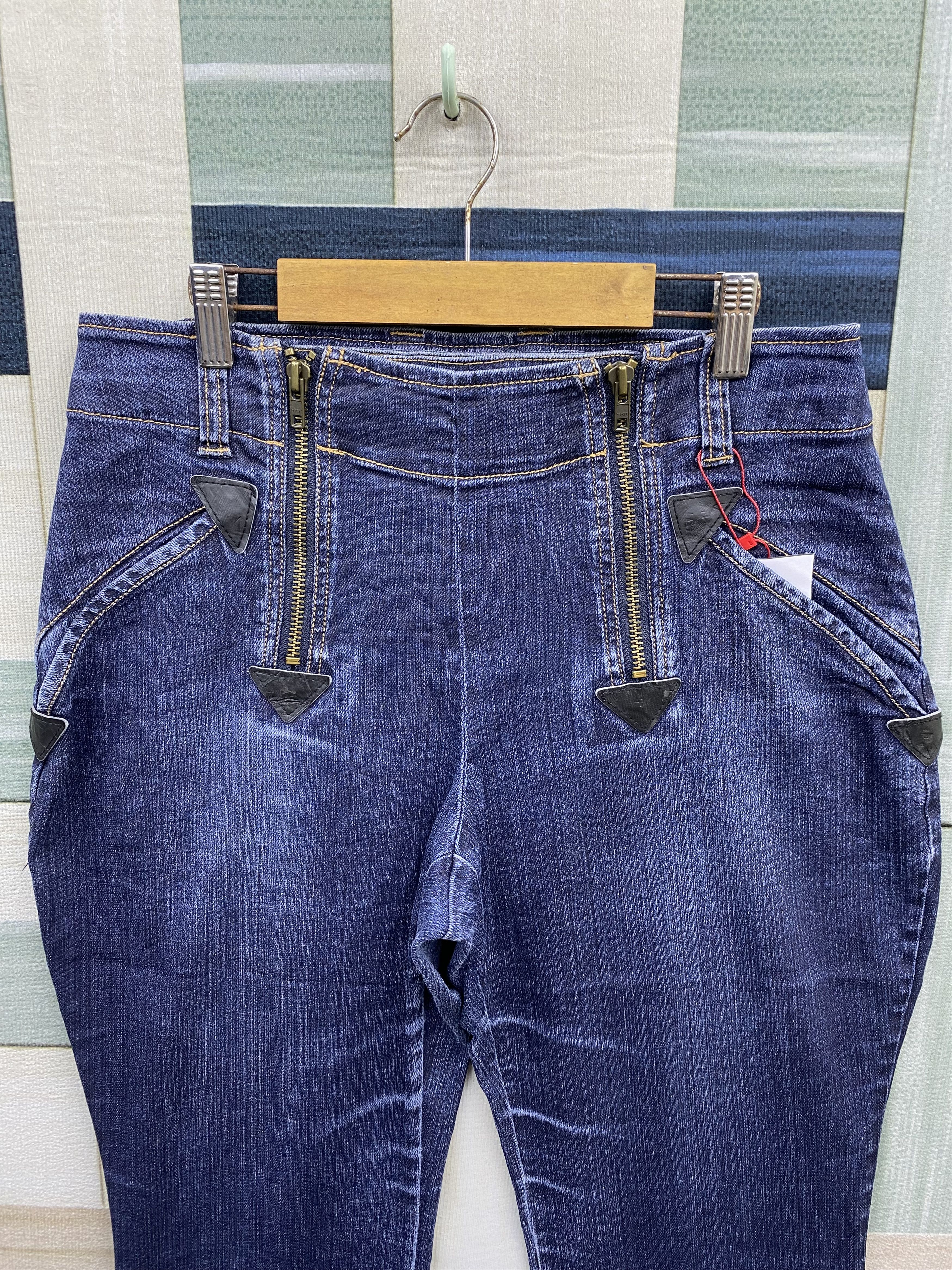 Ne-Net Ne-Net Issey Miyake 3 Quarter Denim Jeans Shorts Size 30" / US 8 / IT 44 - 3 Thumbnail