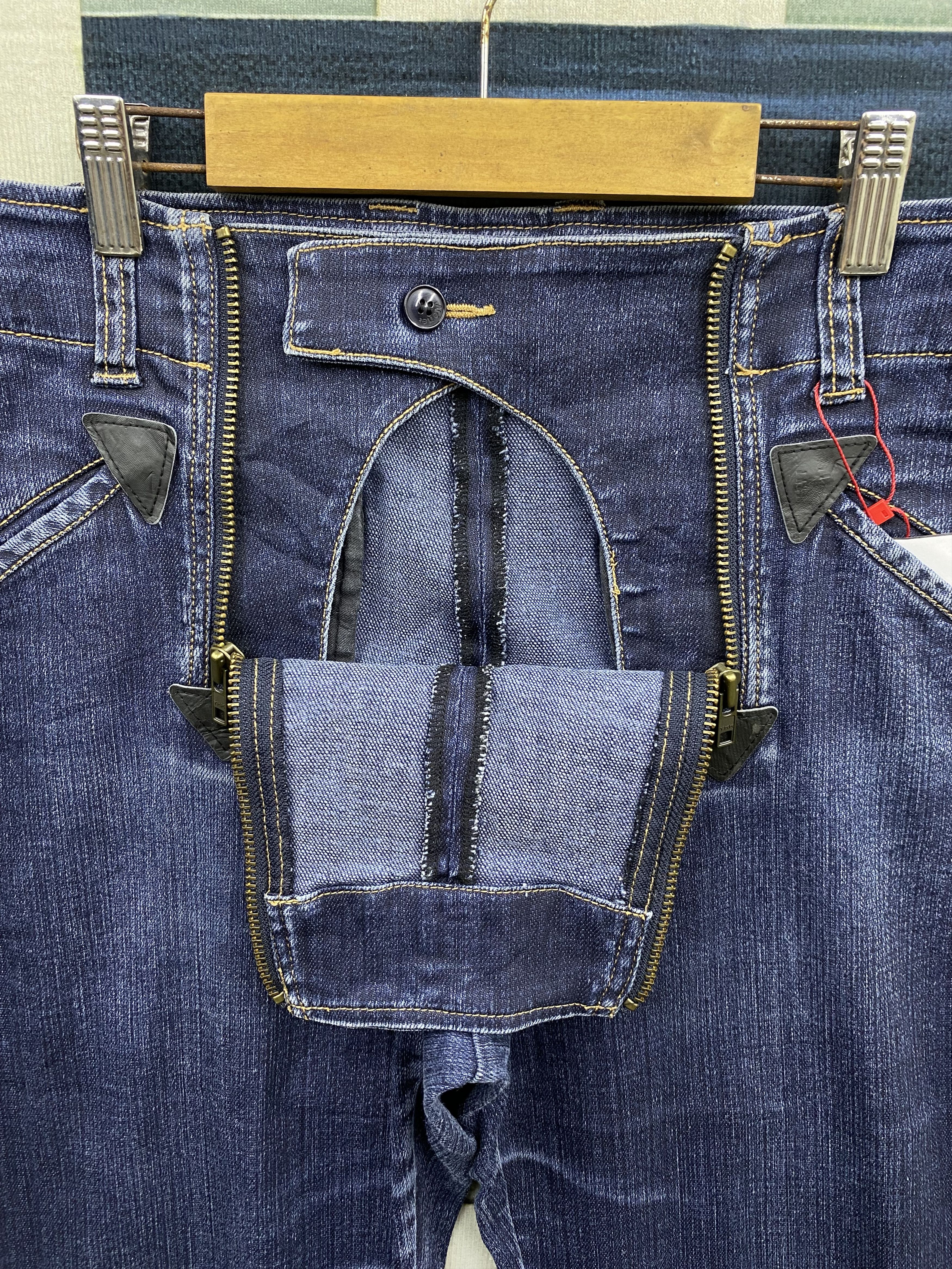 Ne-Net Ne-Net Issey Miyake 3 Quarter Denim Jeans Shorts Size 30" / US 8 / IT 44 - 11 Thumbnail