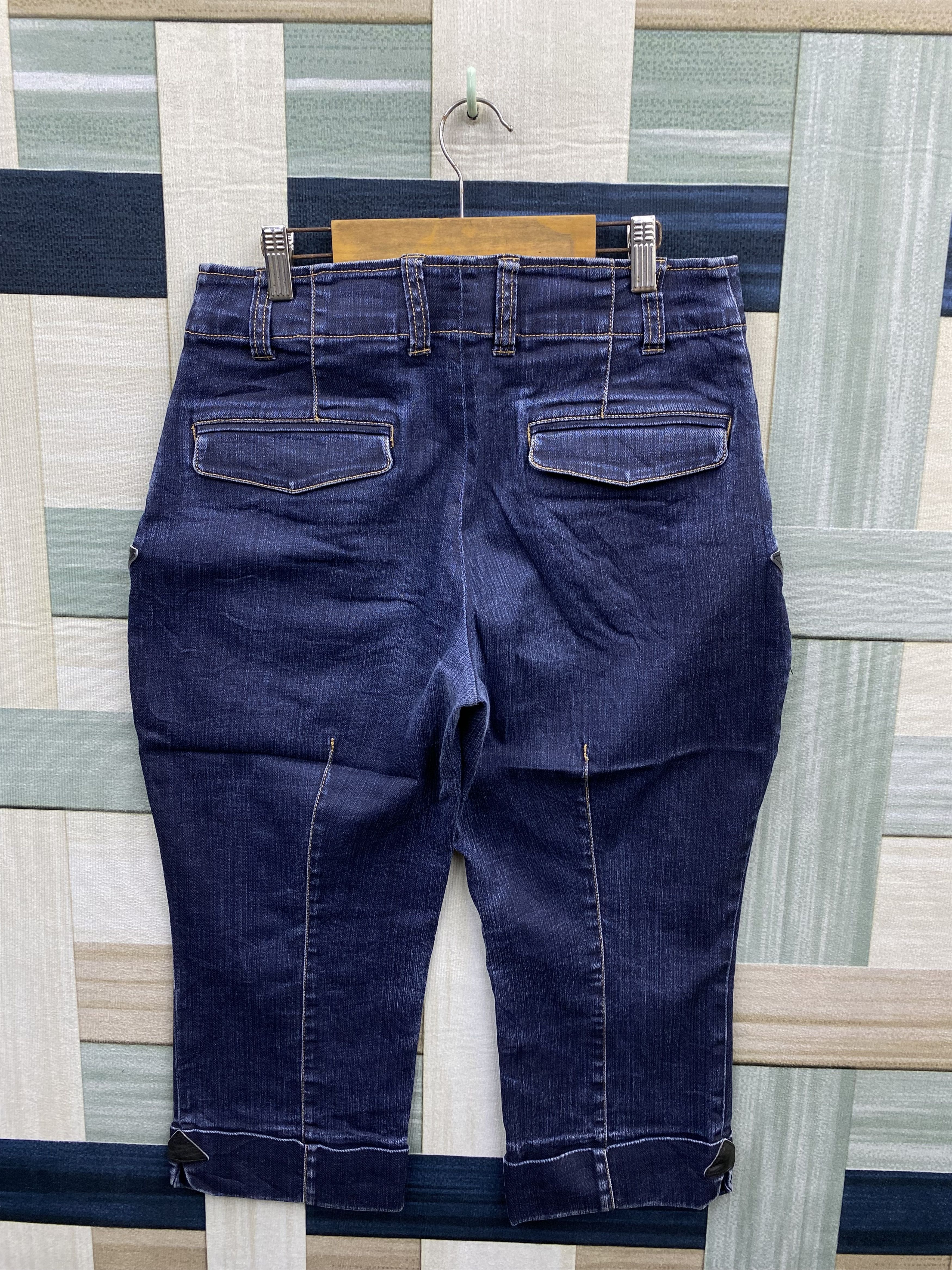 Ne-Net Ne-Net Issey Miyake 3 Quarter Denim Jeans Shorts Size 30" / US 8 / IT 44 - 2 Thumbnail