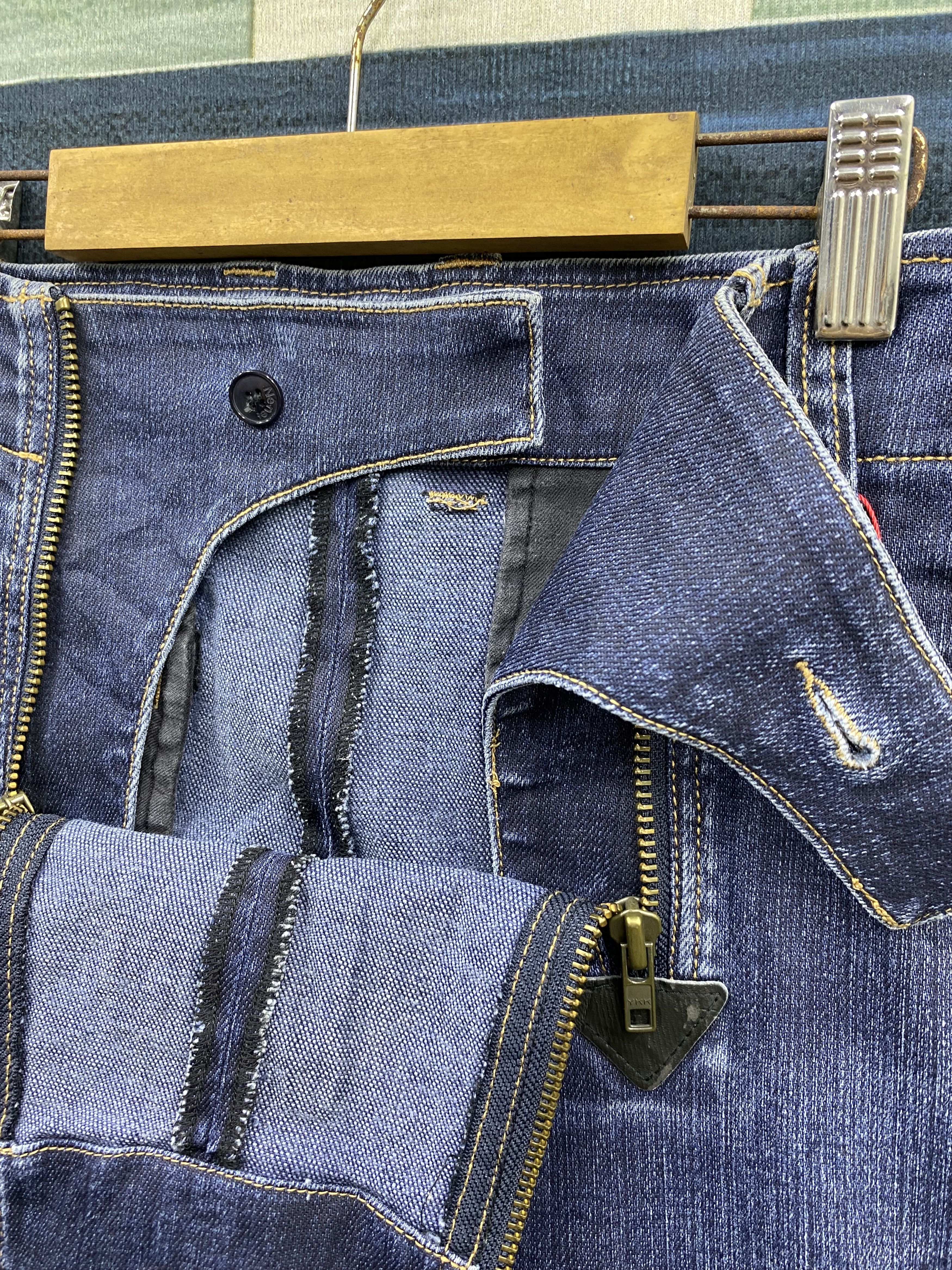 Ne-Net Ne-Net Issey Miyake 3 Quarter Denim Jeans Shorts Size 30" / US 8 / IT 44 - 13 Thumbnail