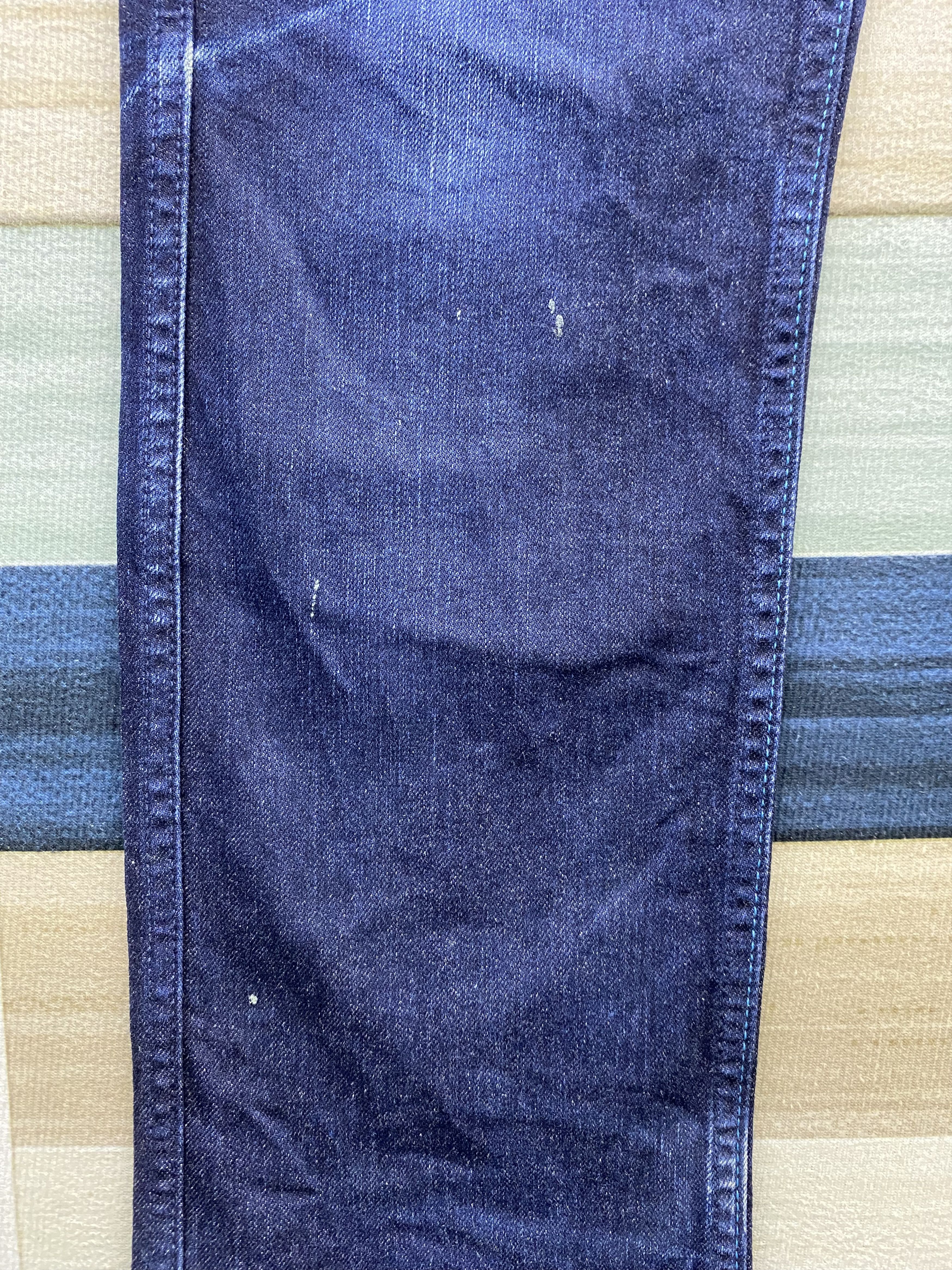 Japan Blue Jeans Japan Blue Jeans Lot. JB2100 Indigo Distress Denim Jean Size US 34 / EU 50 - 10 Thumbnail