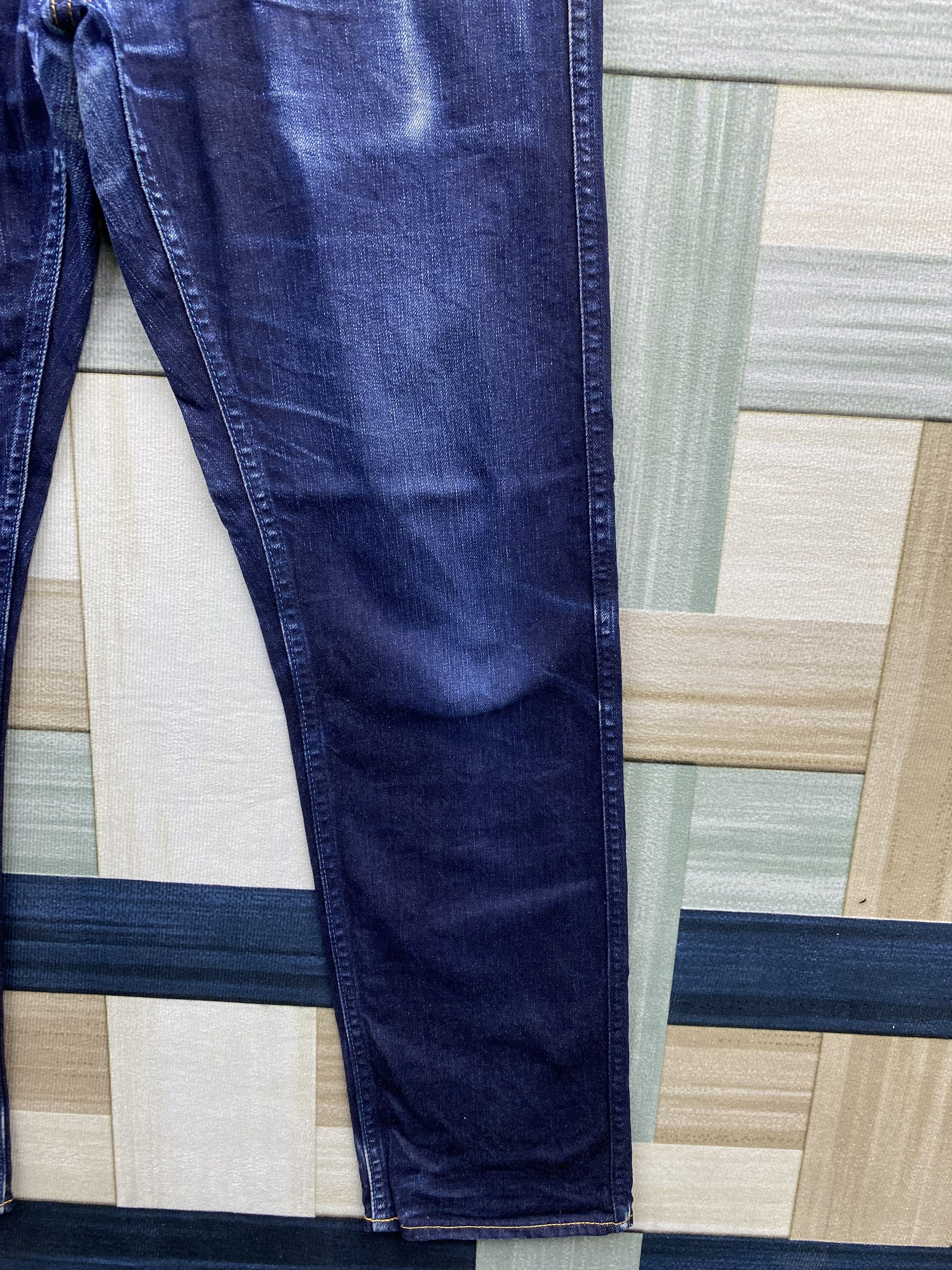 Japan Blue Jeans Japan Blue Jeans Lot. JB2100 Indigo Distress Denim Jean Size US 34 / EU 50 - 7 Thumbnail