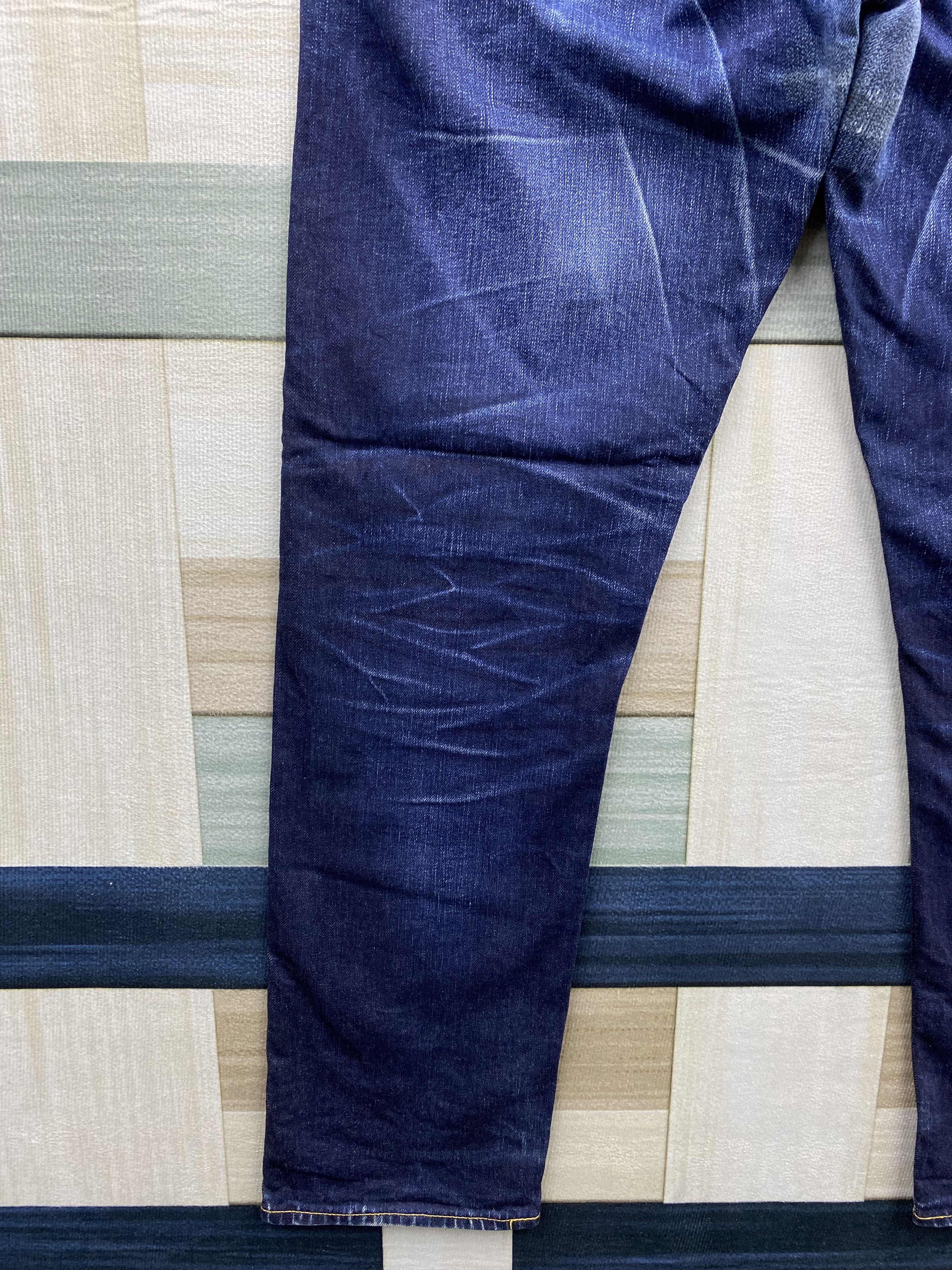 Japan Blue Jeans Japan Blue Jeans Lot. JB2100 Indigo Distress Denim Jean Size US 34 / EU 50 - 11 Thumbnail