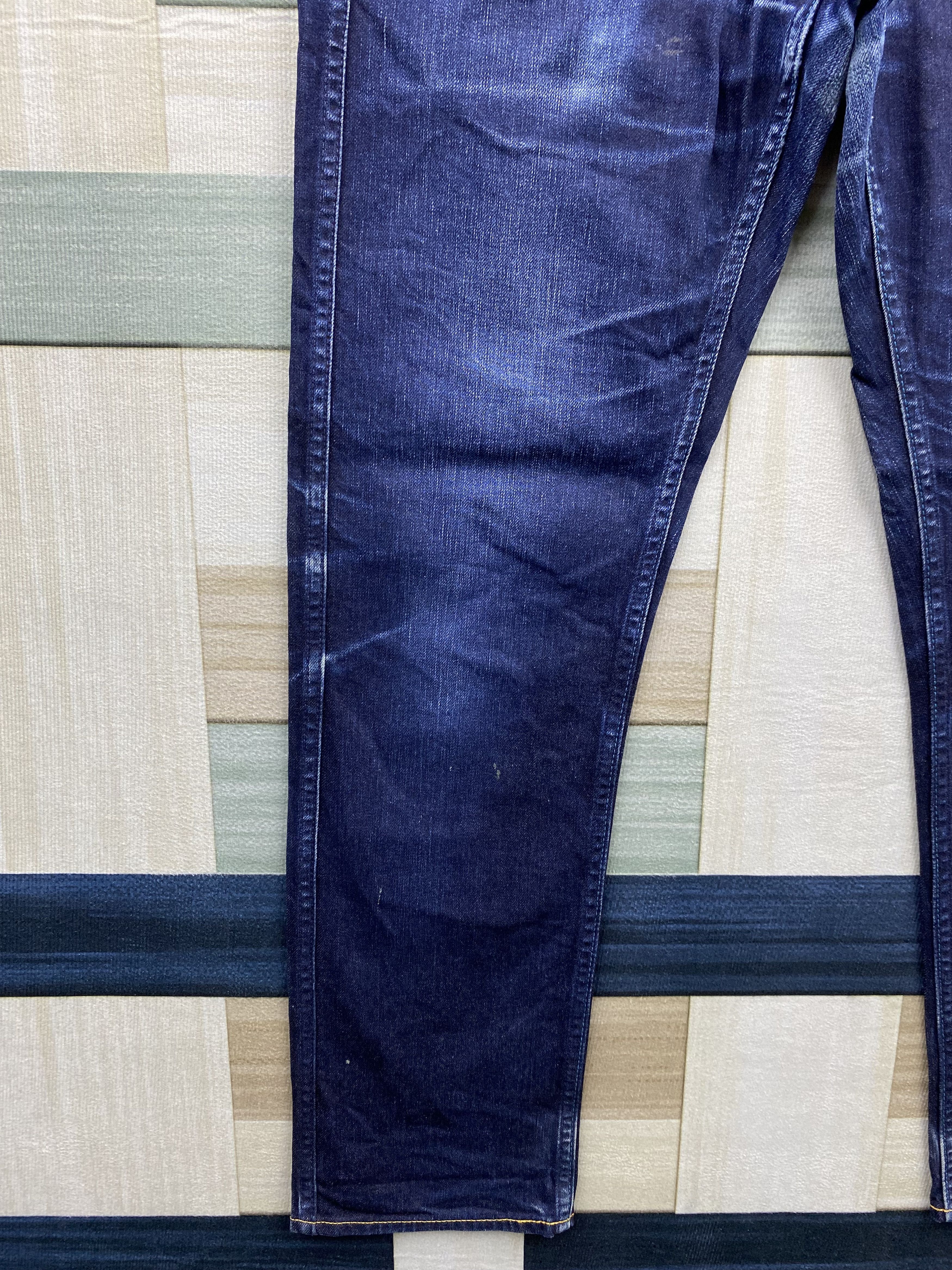 Japan Blue Jeans Japan Blue Jeans Lot. JB2100 Indigo Distress Denim Jean Size US 34 / EU 50 - 6 Thumbnail