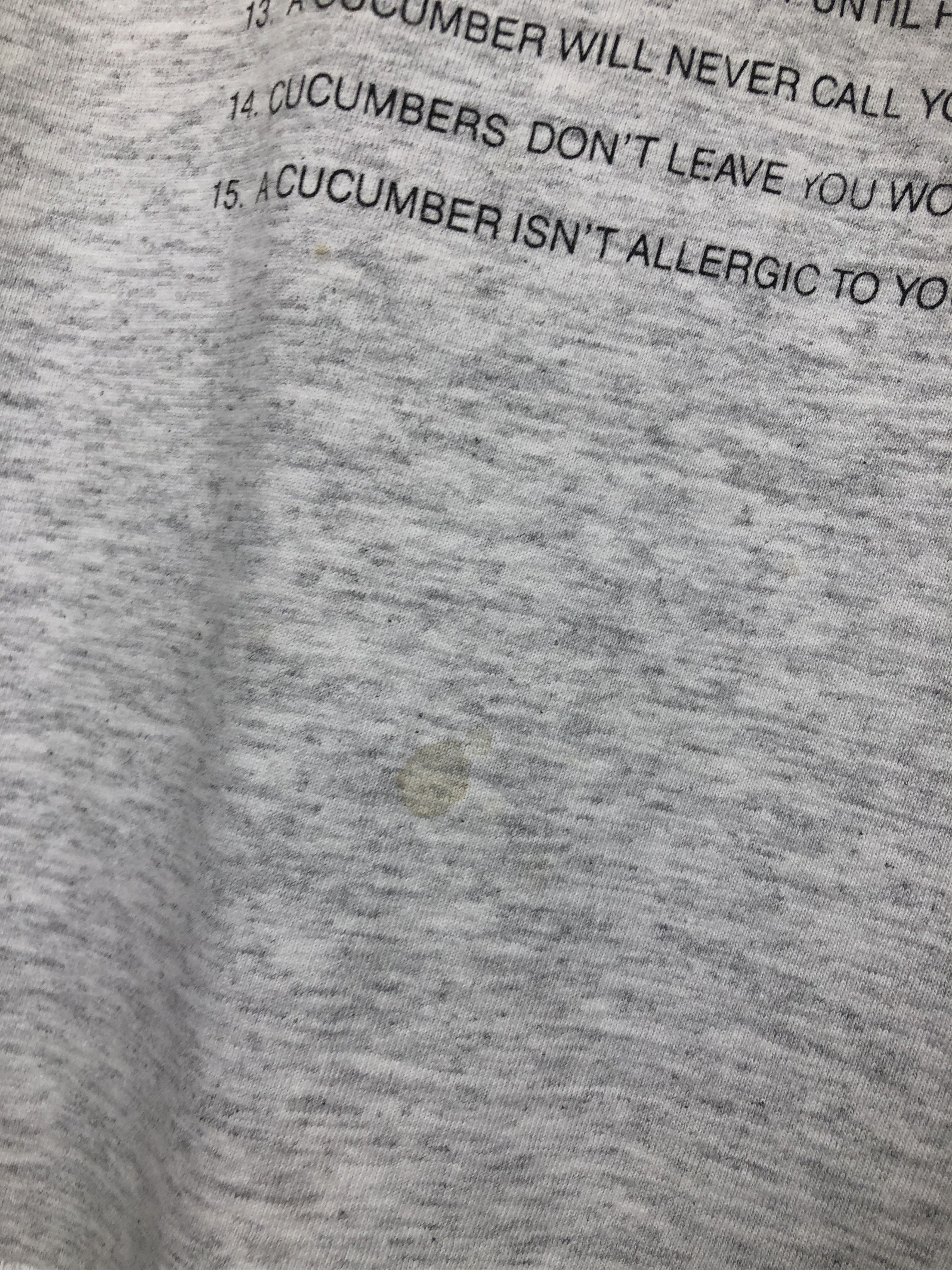 Vintage Vintage Cucumbers Are Better Than A Man Humor Funny T-Shirt Size US M / EU 48-50 / 2 - 9 Thumbnail