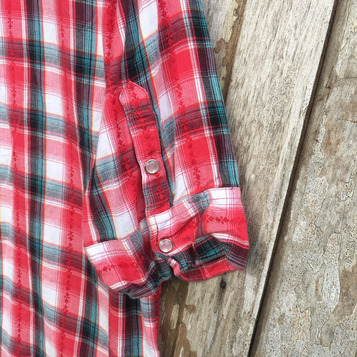 Von Dutch Vintage Von Dutch Motorcycles Zipper Flannel ERD GRUNGE OG Size US L / EU 52-54 / 3 - 5 Thumbnail