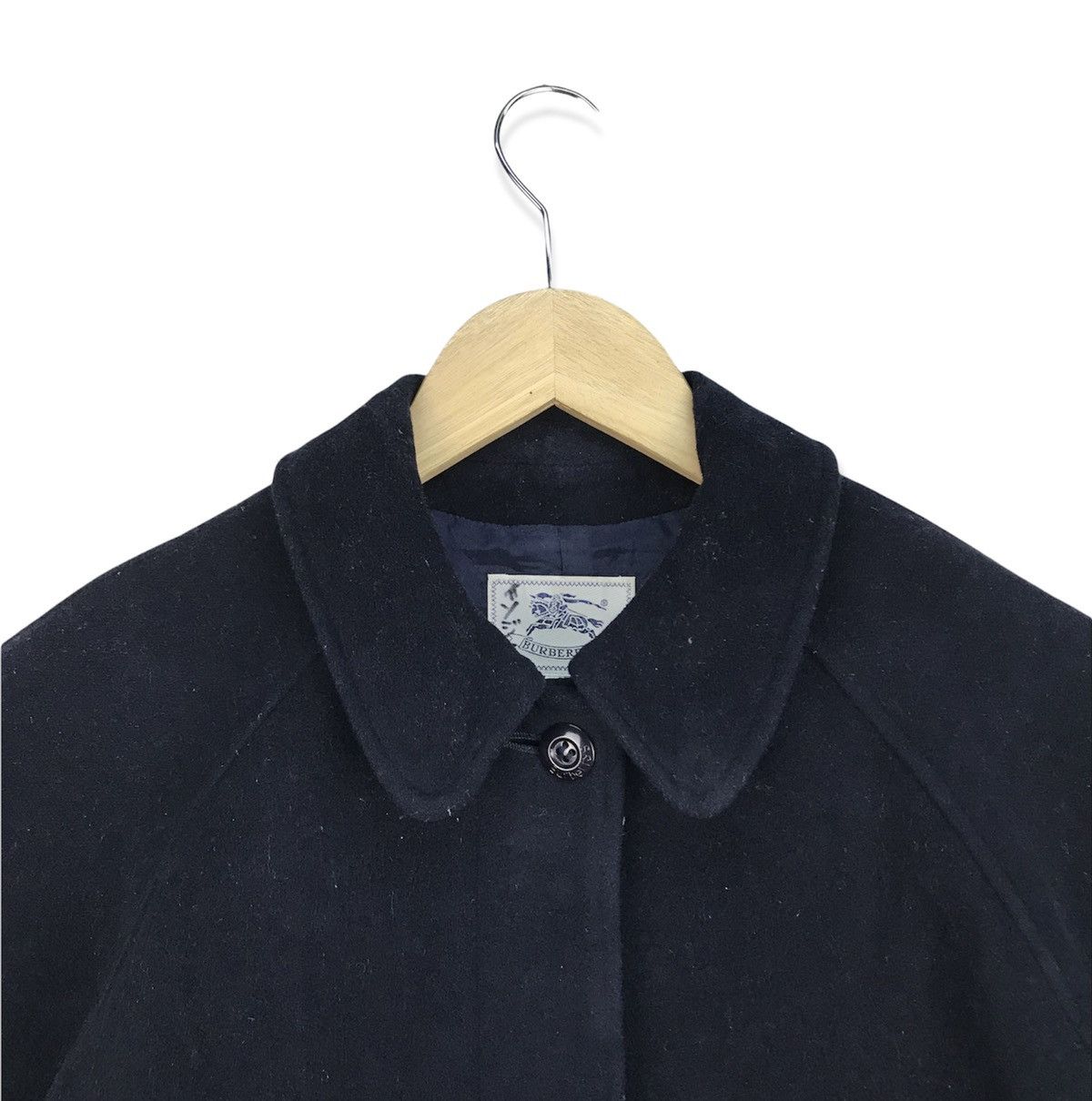 Burberry Vintage Burberry Wool Long Jacket Size US S / EU 44-46 / 1 - 3 Thumbnail