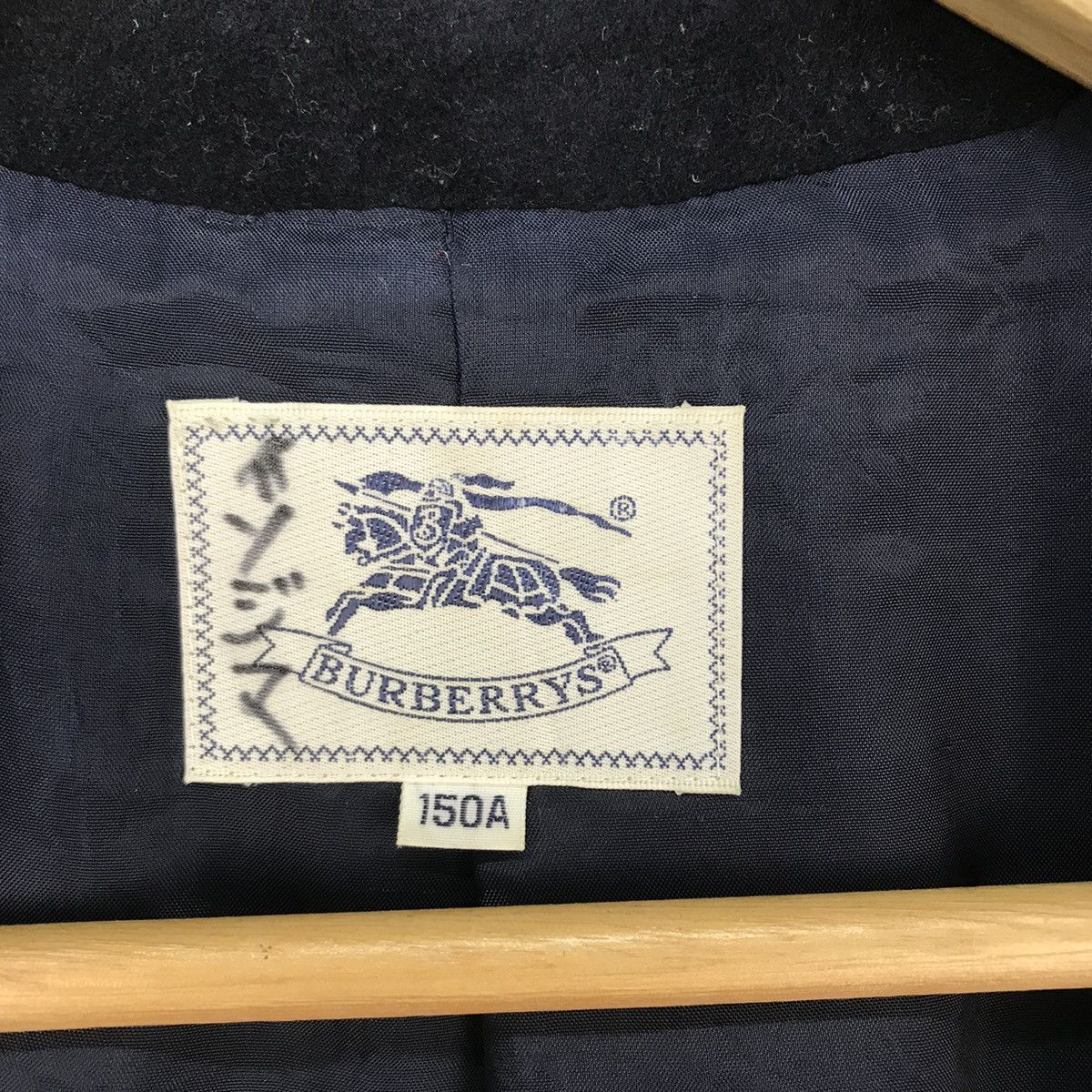 Burberry Vintage Burberry Wool Long Jacket Size US S / EU 44-46 / 1 - 6 Thumbnail