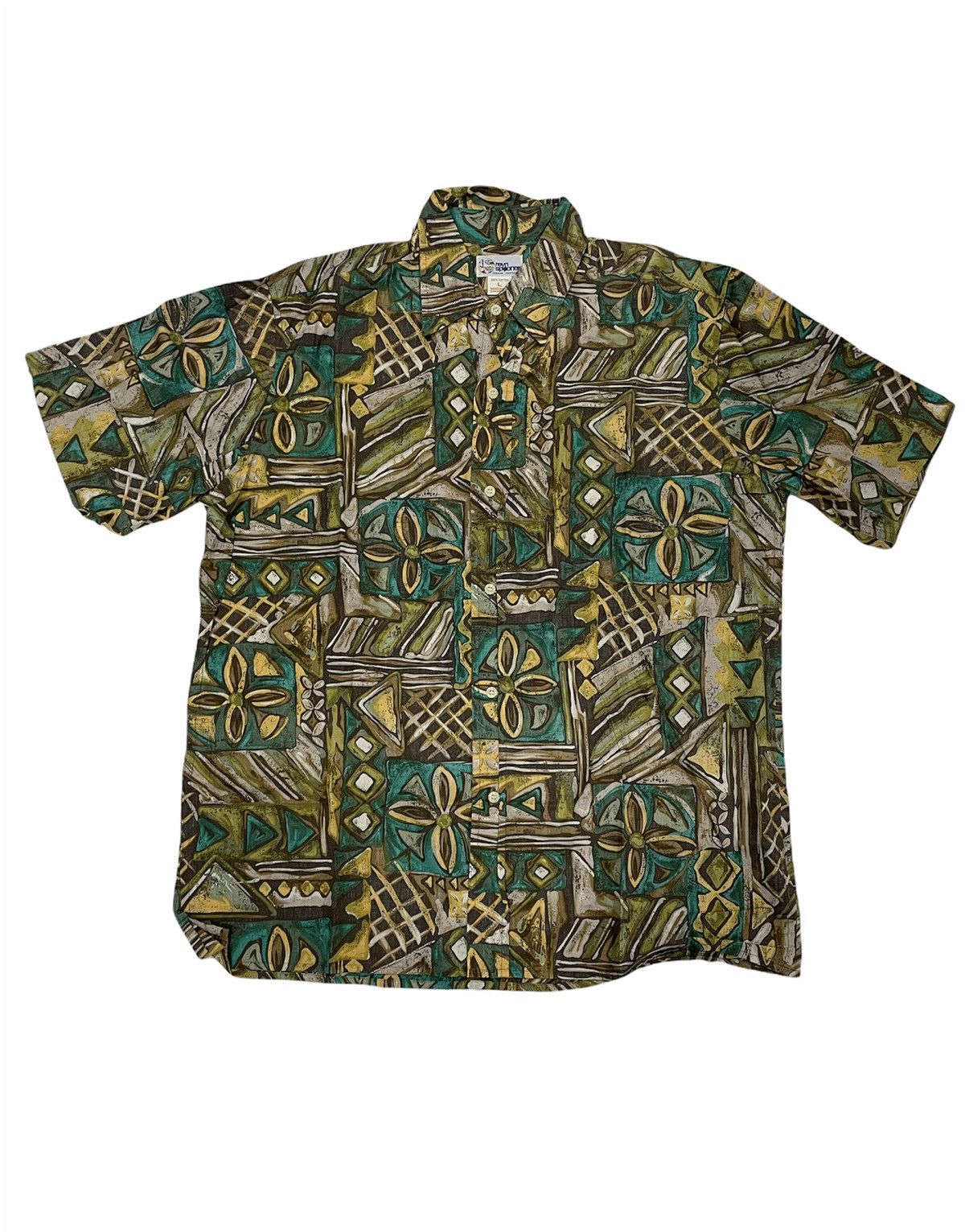 Reyn Spooner Vintage 90’s Reyn Spooner Hawaiian Button down Floral motive Size US L / EU 52-54 / 3 - 3 Thumbnail