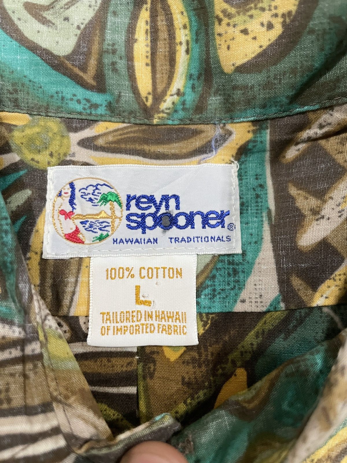 Reyn Spooner Vintage 90’s Reyn Spooner Hawaiian Button down Floral motive Size US L / EU 52-54 / 3 - 2 Thumbnail