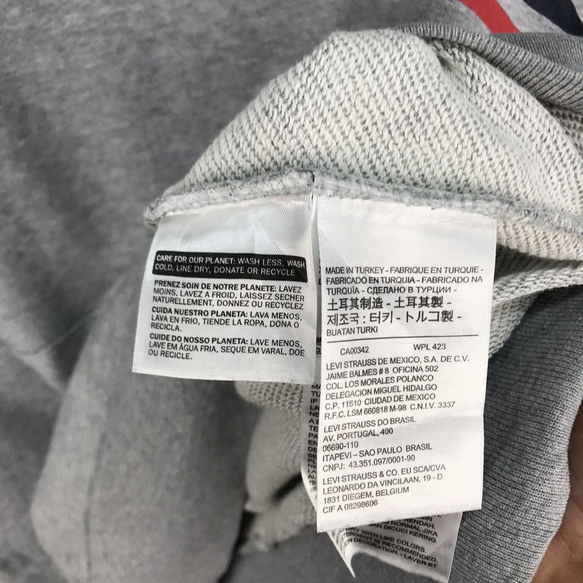 Levi's Vintage Levis Spellout Hoodies Size US M / EU 48-50 / 2 - 8 Thumbnail